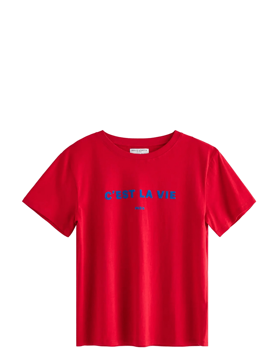 Lindex - T-shirt - t-shirts - red - 1
