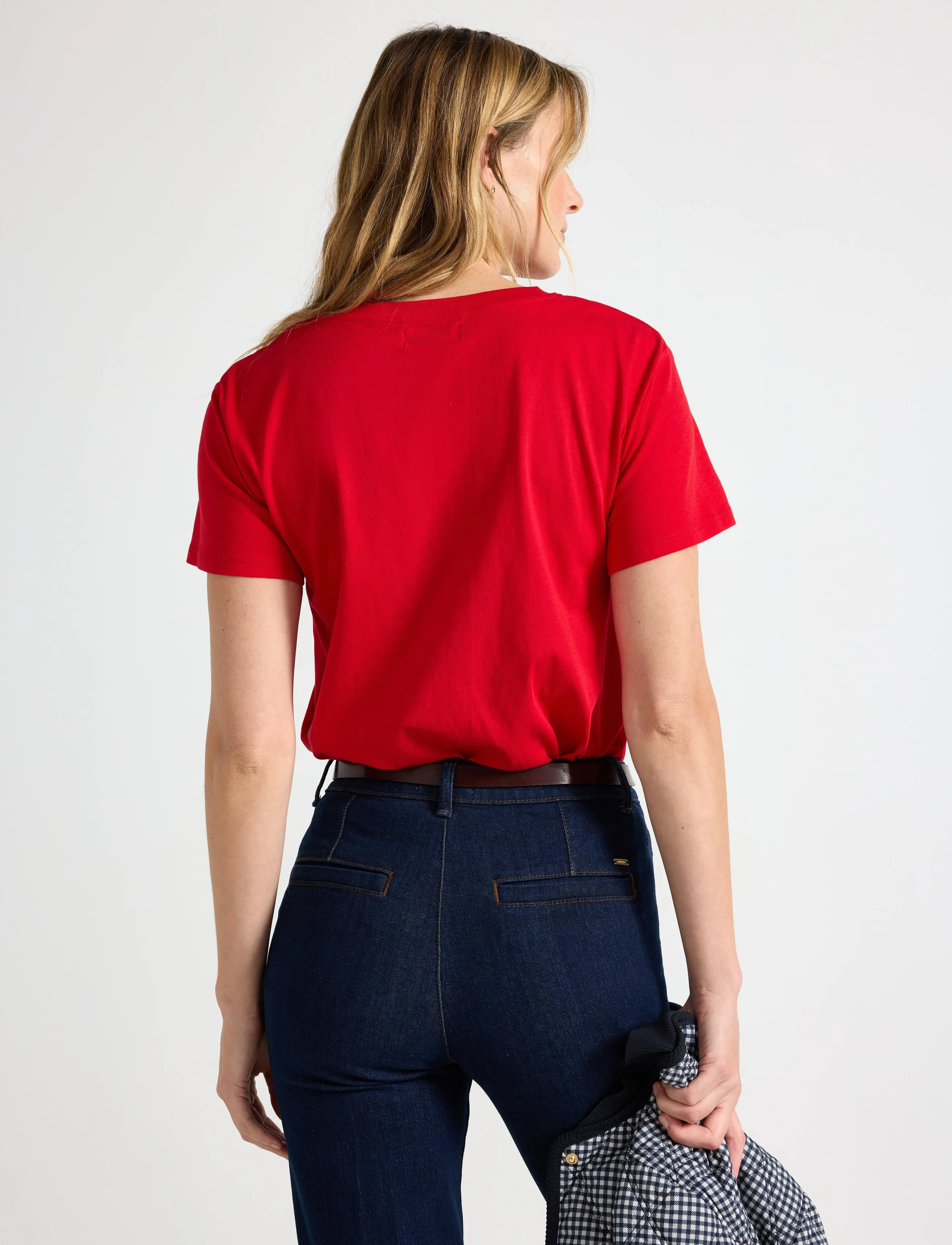 Lindex - T-shirt - t-shirts - red - 3