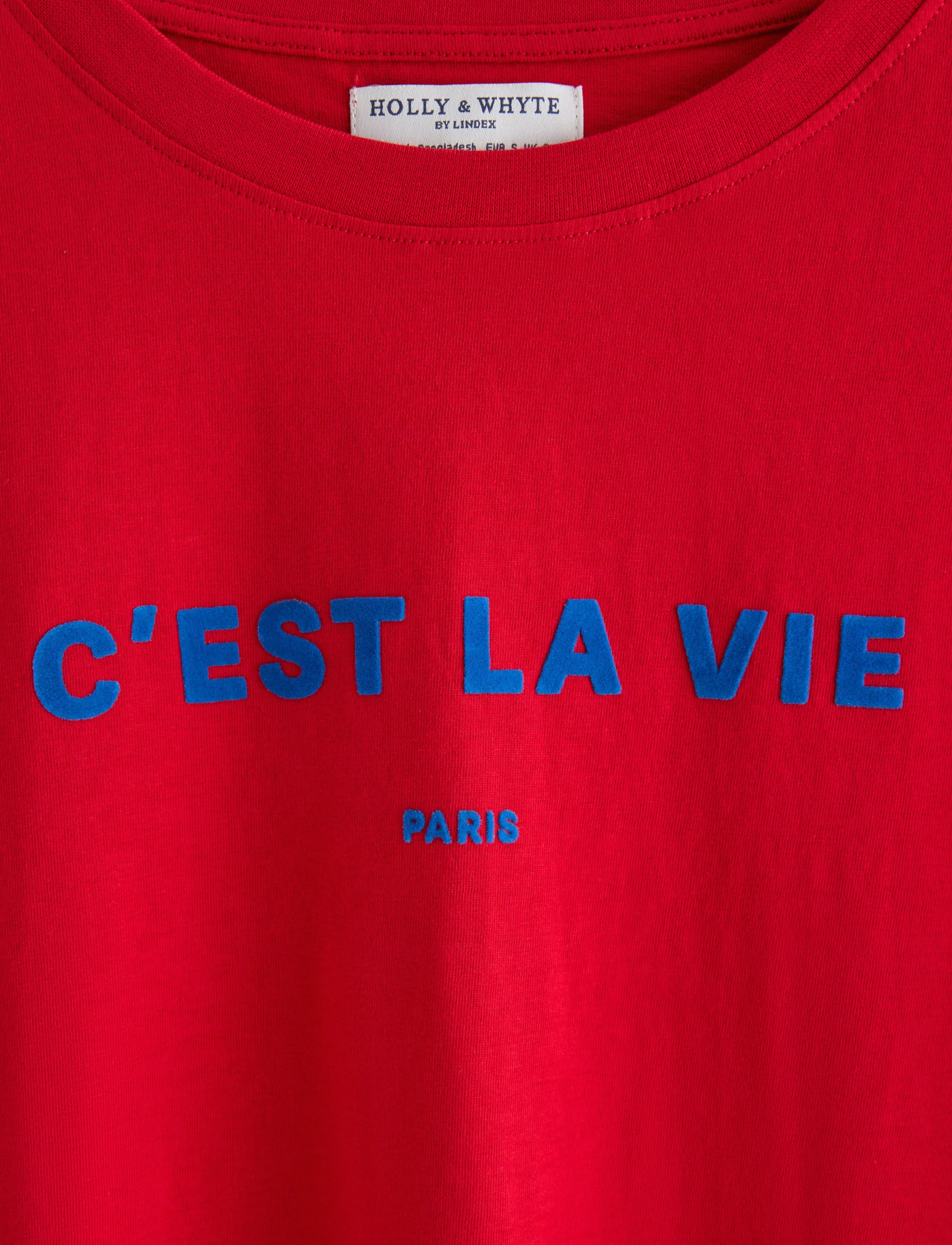 Lindex - T-shirt - t-shirts - red - 5
