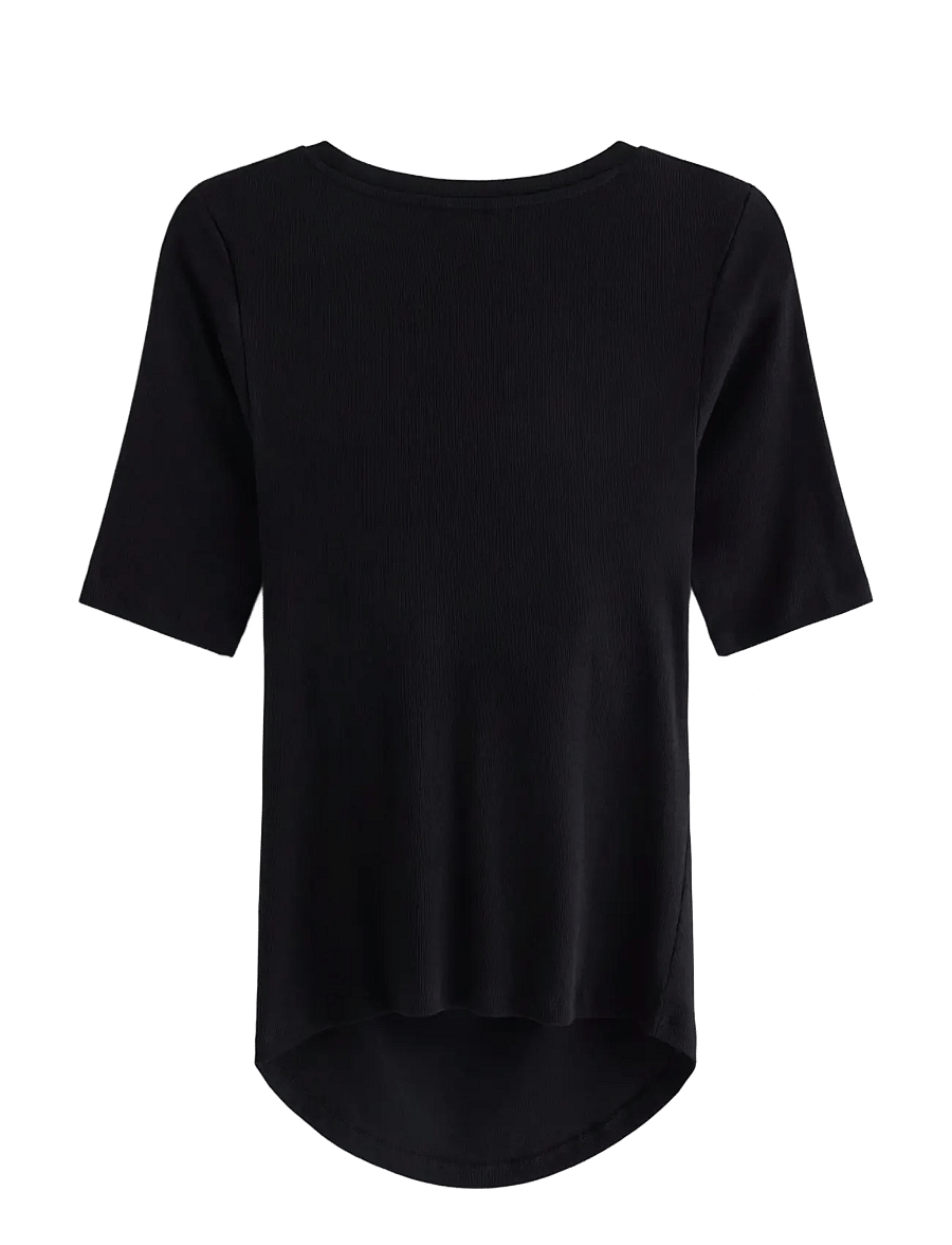 Lindex - MOM wrap nursing top - Överdelar - black - 1