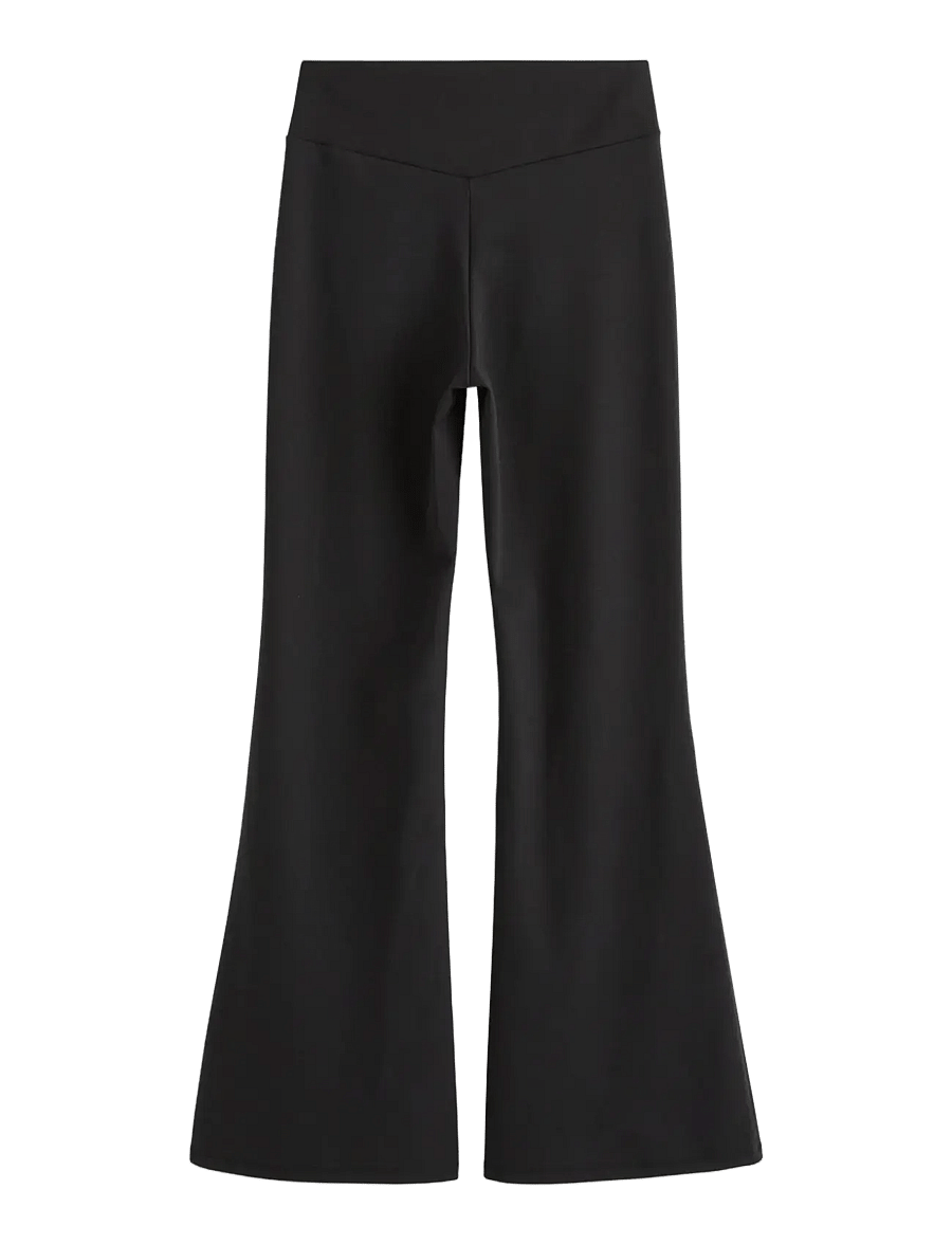 Lindex - Flared leggings - leggings - black - 2