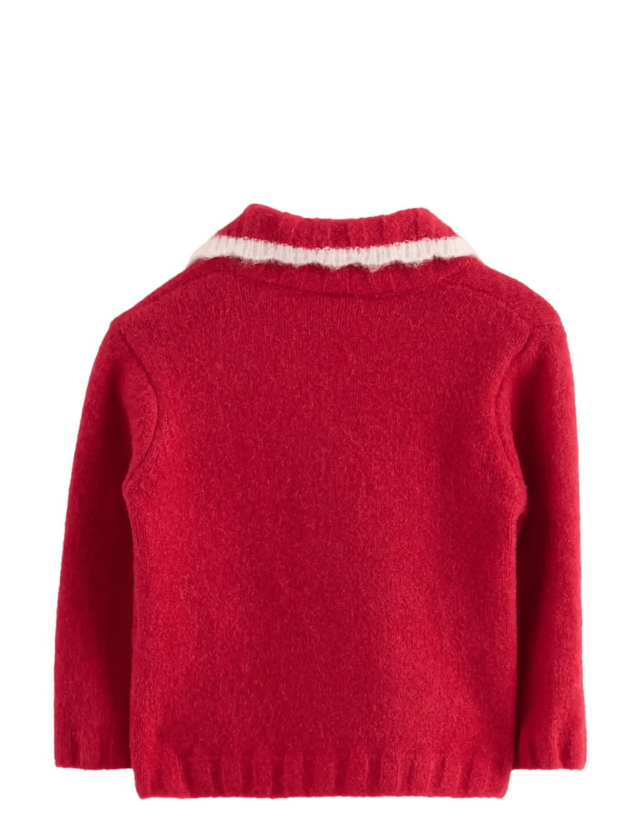 Lindex - Cardigan - cardigans - dark dusty red - 1