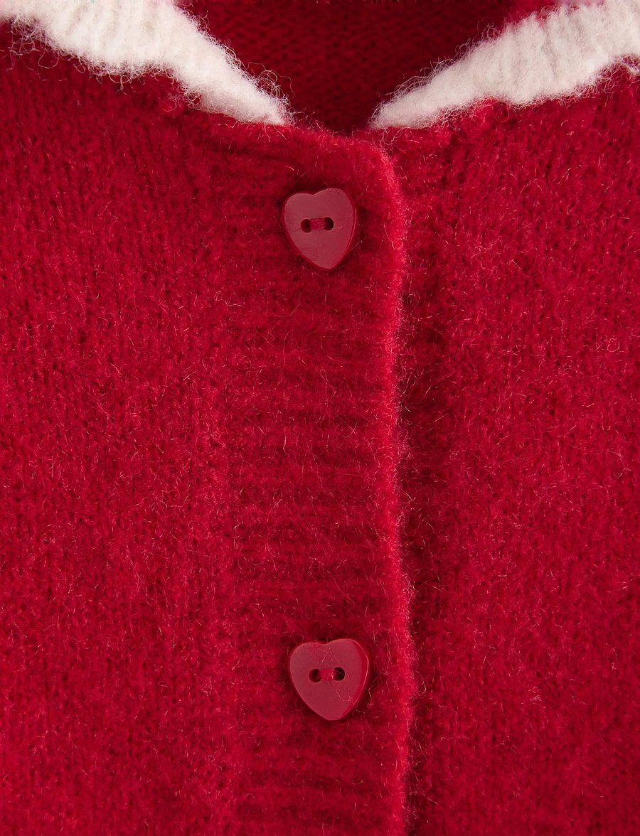 Lindex - Cardigan - cardigans - dark dusty red - 2