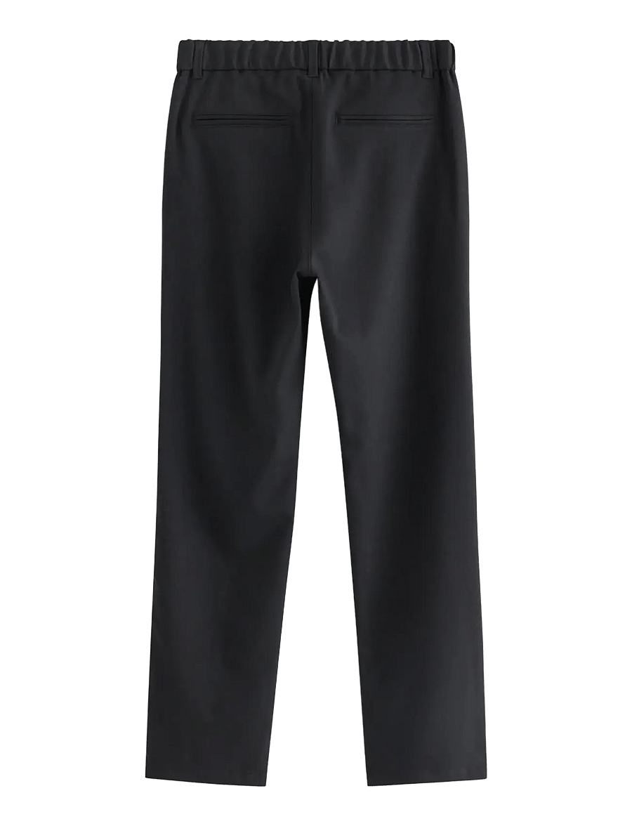 Lindex - Flannel trousers - einkaufen nach alter von - black - 1