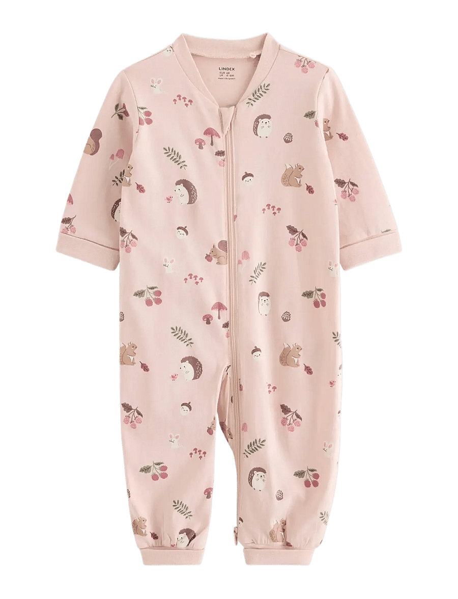 Lindex - Pyjamas - einkaufen nach alter von - light dusty pink - 0