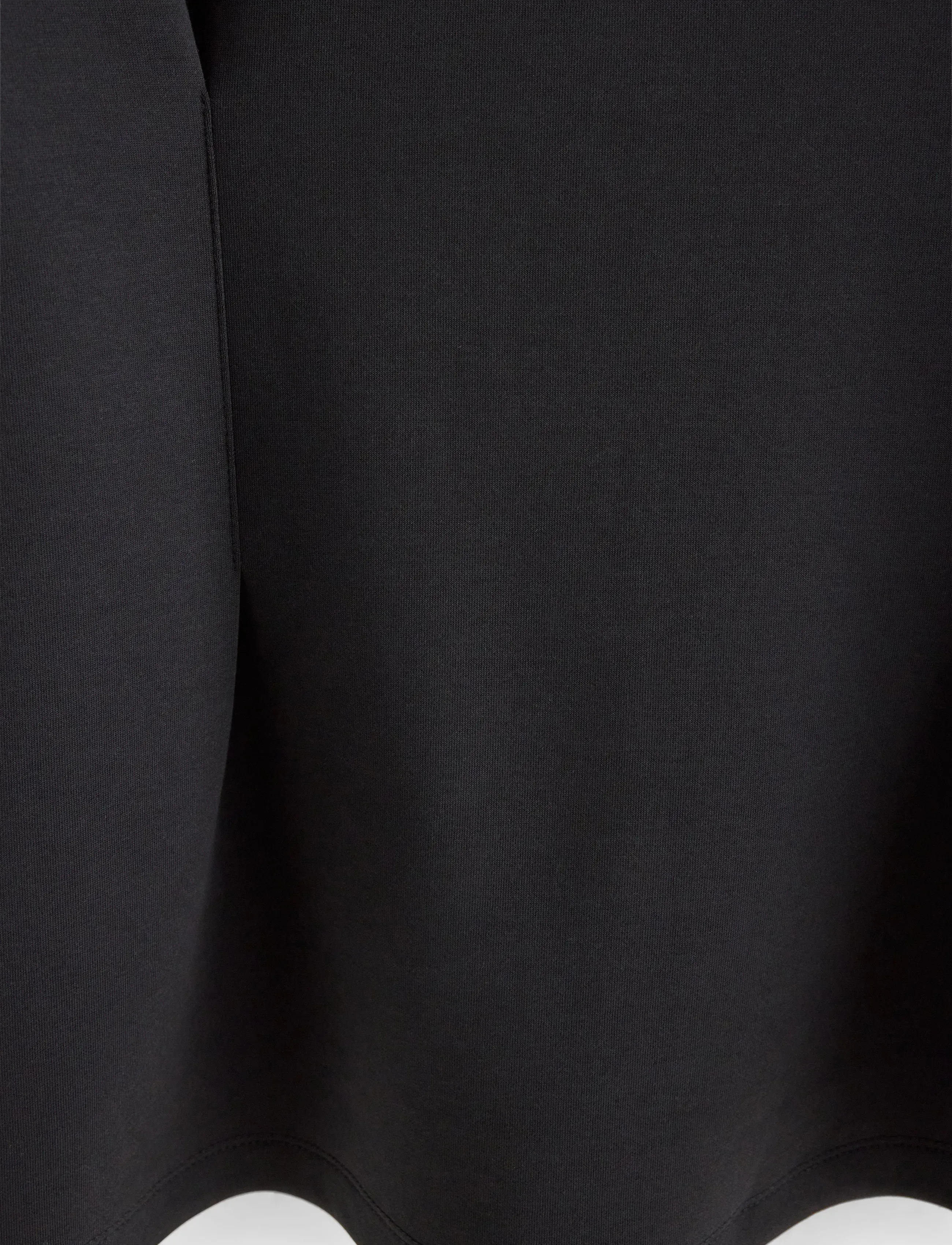 Lindex - Short-sleeved top in sturdy material - t-shirts - black - 5
