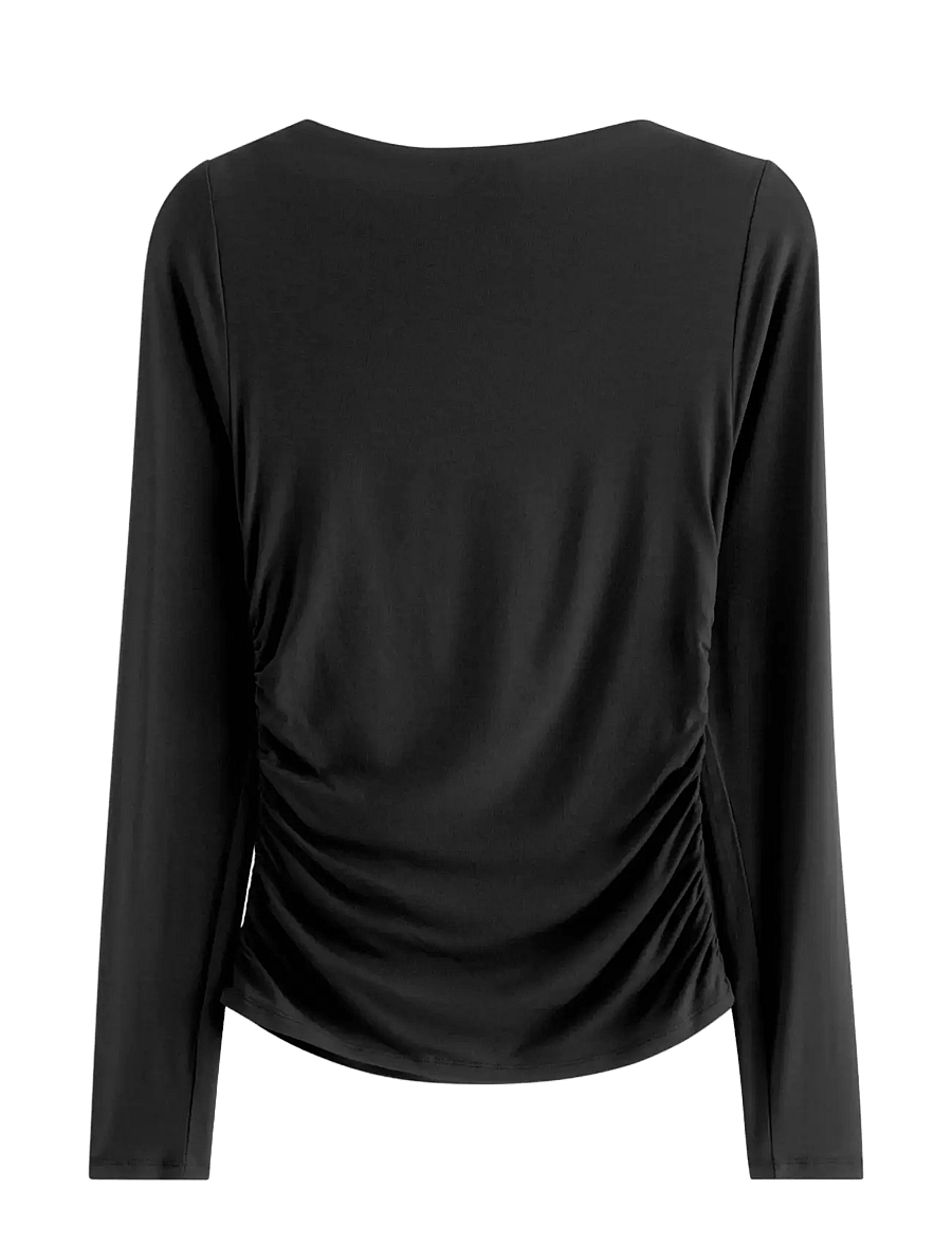 Lindex - Long-sleeved top - black - 2