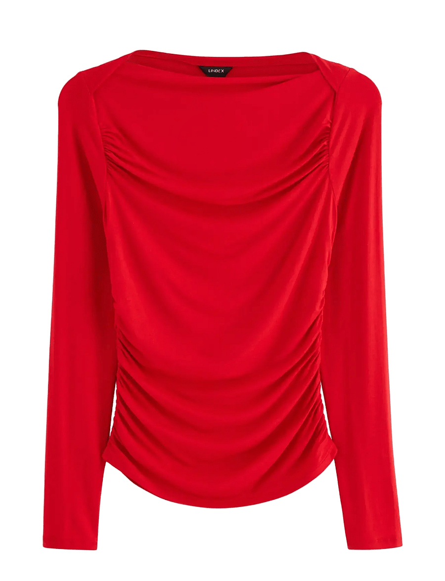Lindex - Long-sleeved top - pikkade varrukatega topid - red - 1