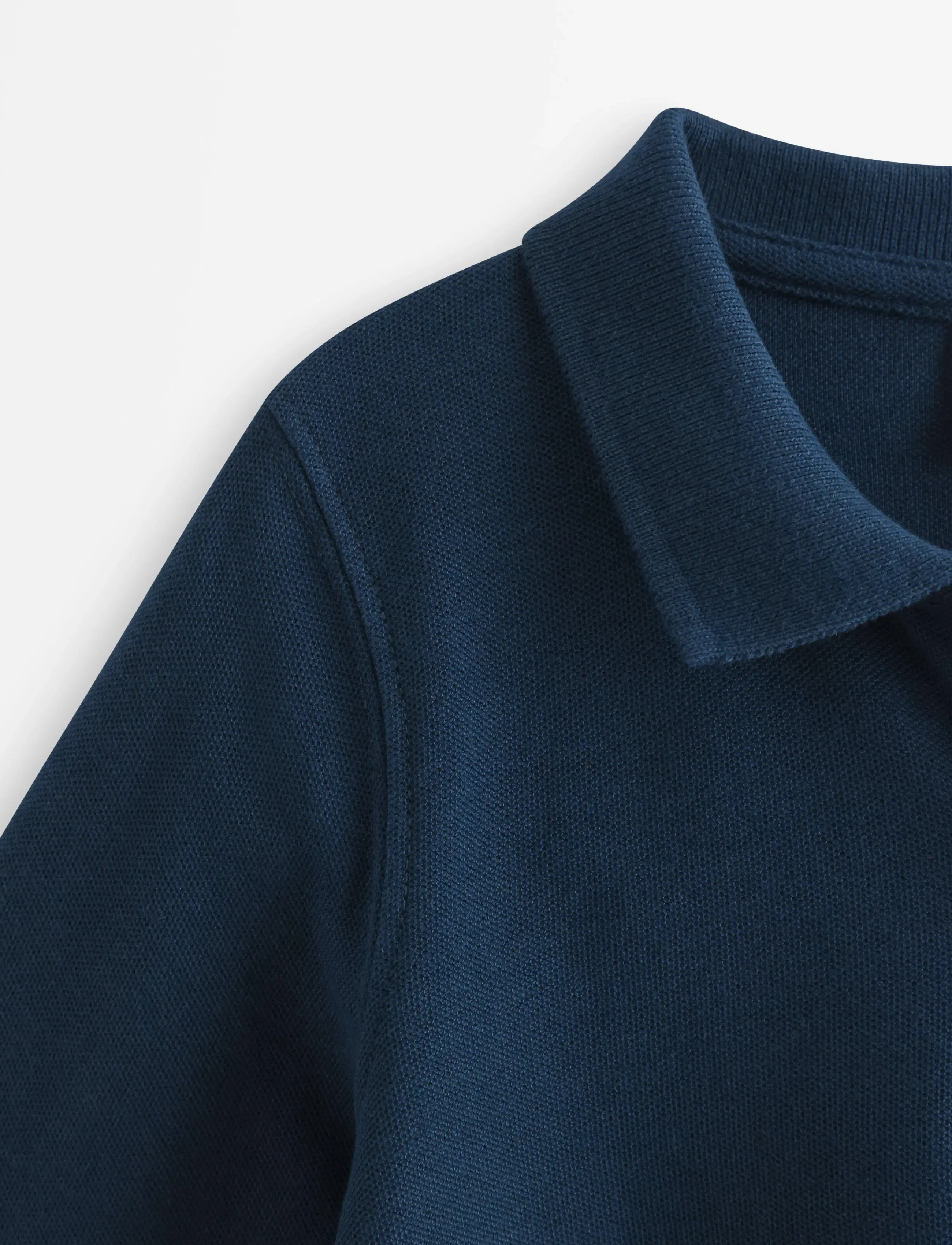 Lindex - Long-sleeved polo shirt - langärmelig poloshirt - dark blue - 5