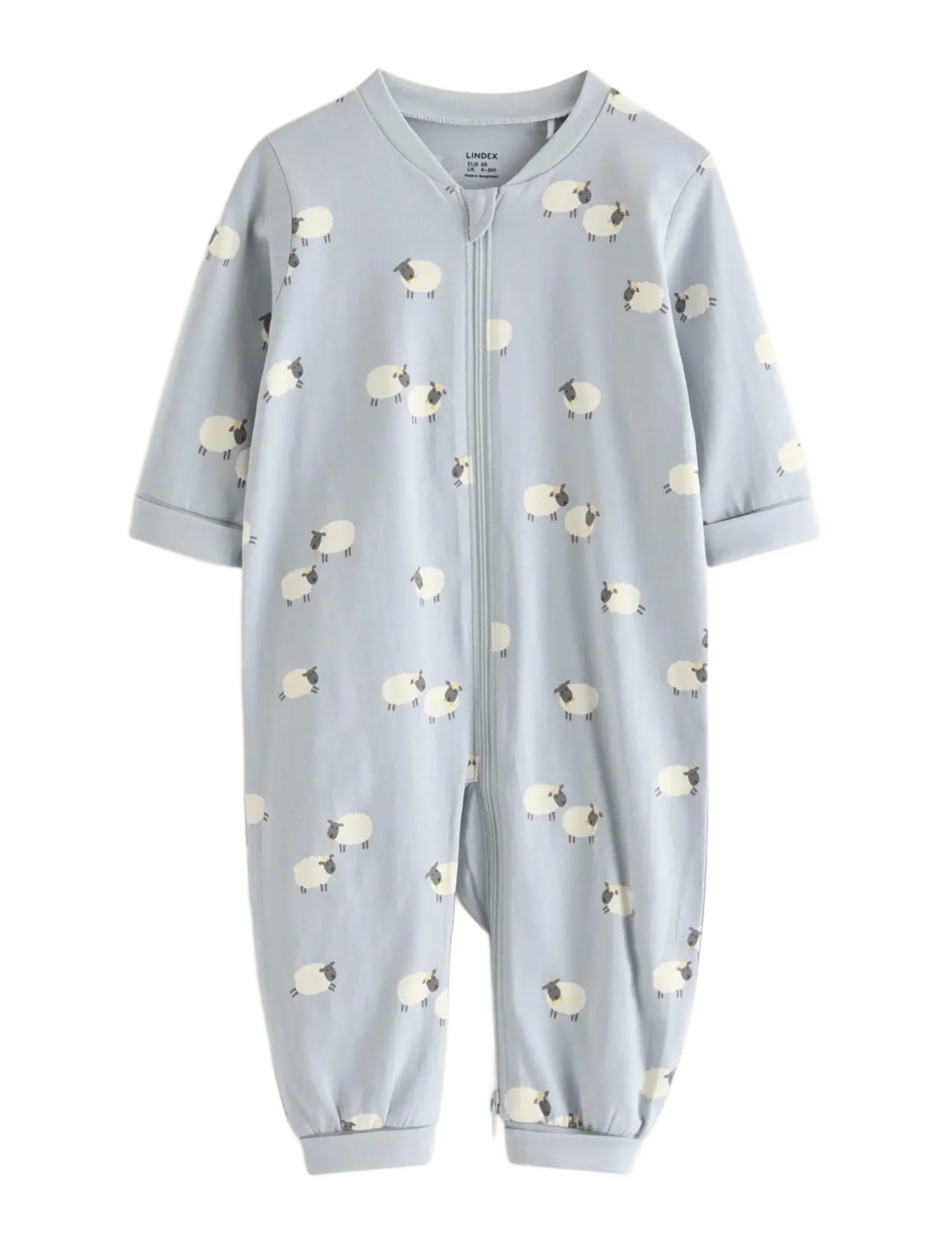 Lindex Pyjamas with application at the back - Beebiriided - LIGHT DUSTY BLUE / blue