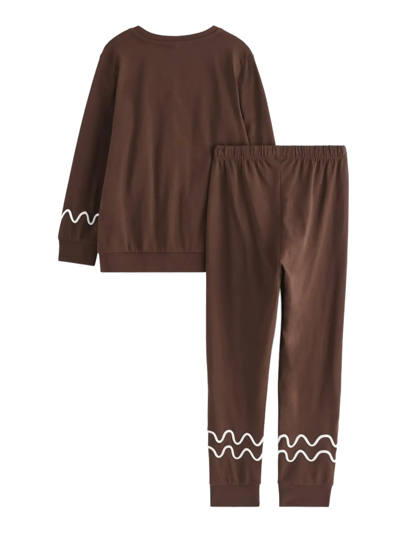 Lindex - Pyjama set - pyjamassæt - dark brown - 2