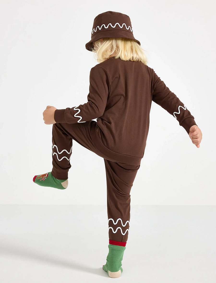 Lindex - Pyjama set - pyjamassæt - dark brown - 3
