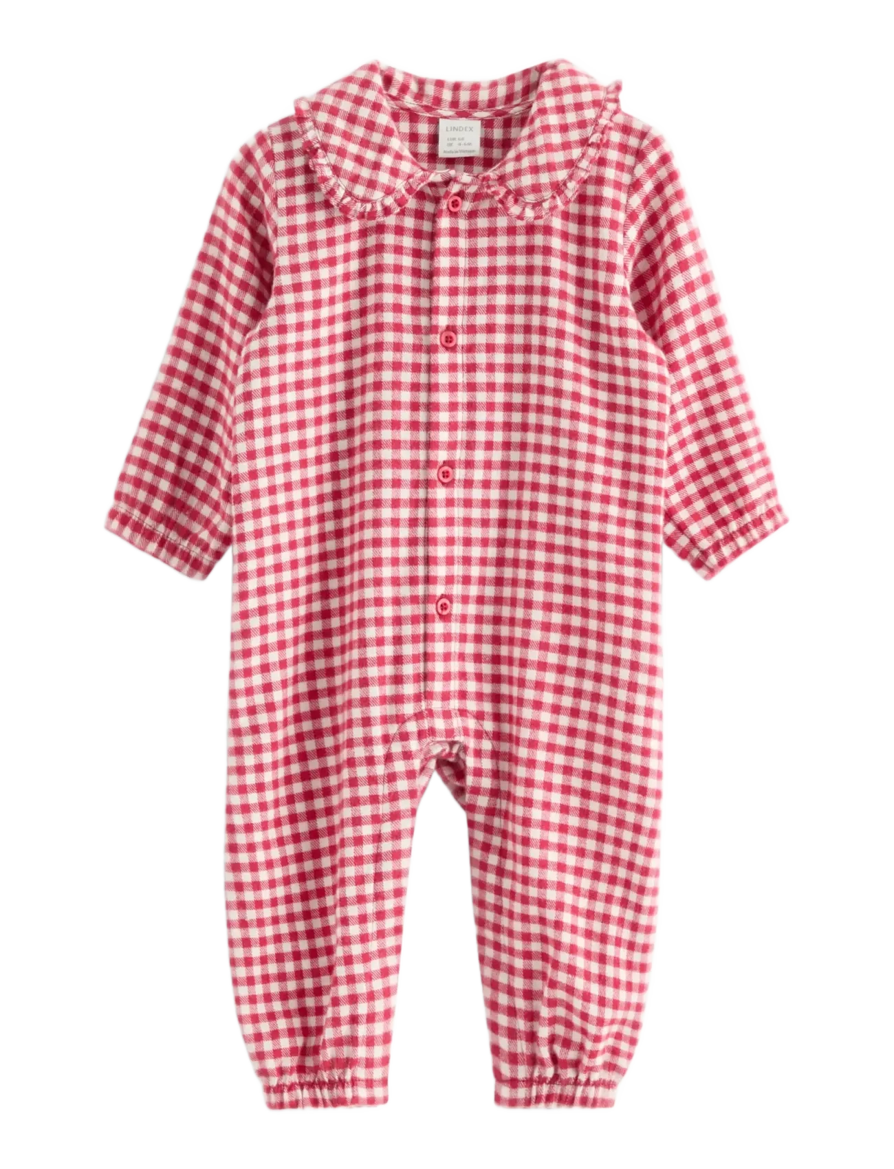 Lindex Pyjamas in flannel - Kleidung - RED / red