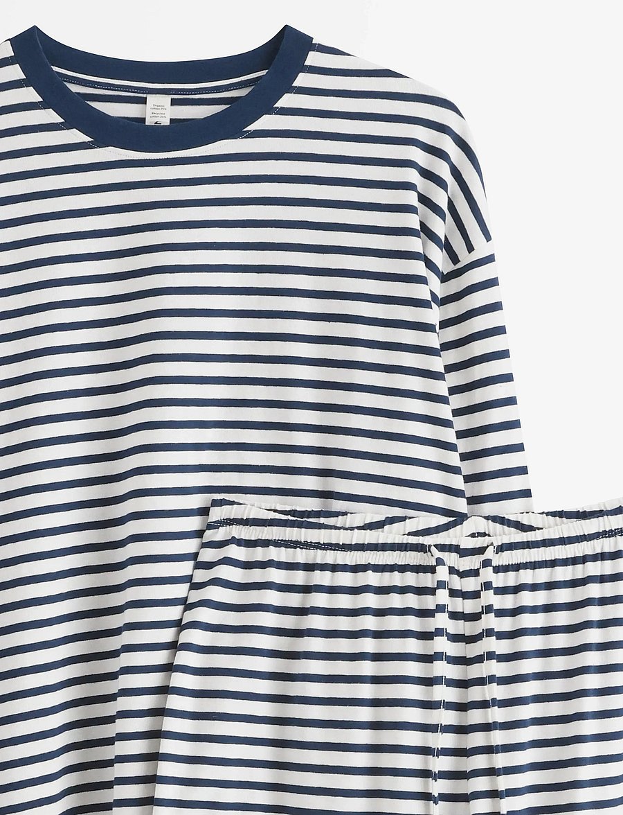 Lindex - Pyjama set - pyjamas - dark dusty blue - 2