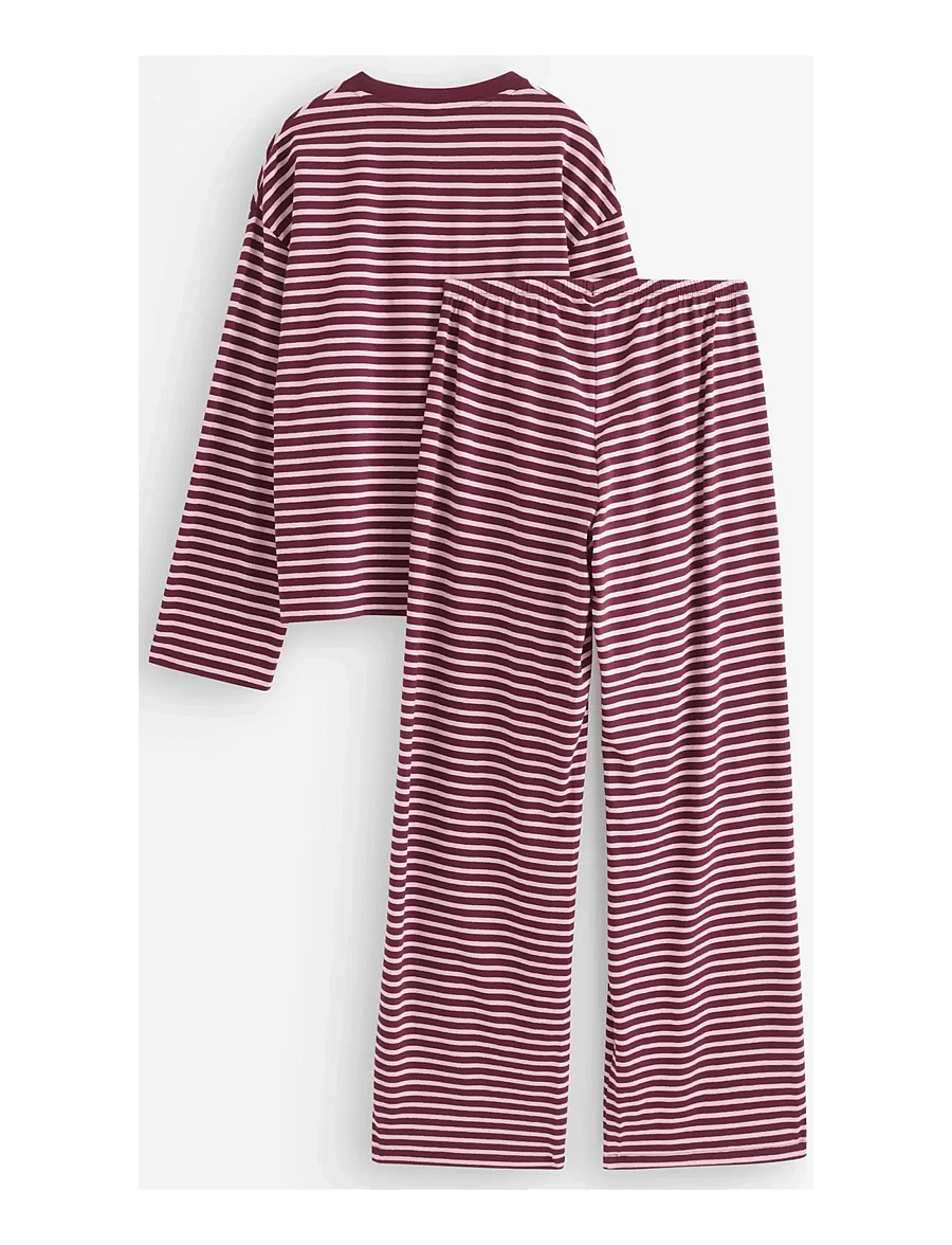Lindex - Pyjama set - pyjamas - dark dusty red - 1