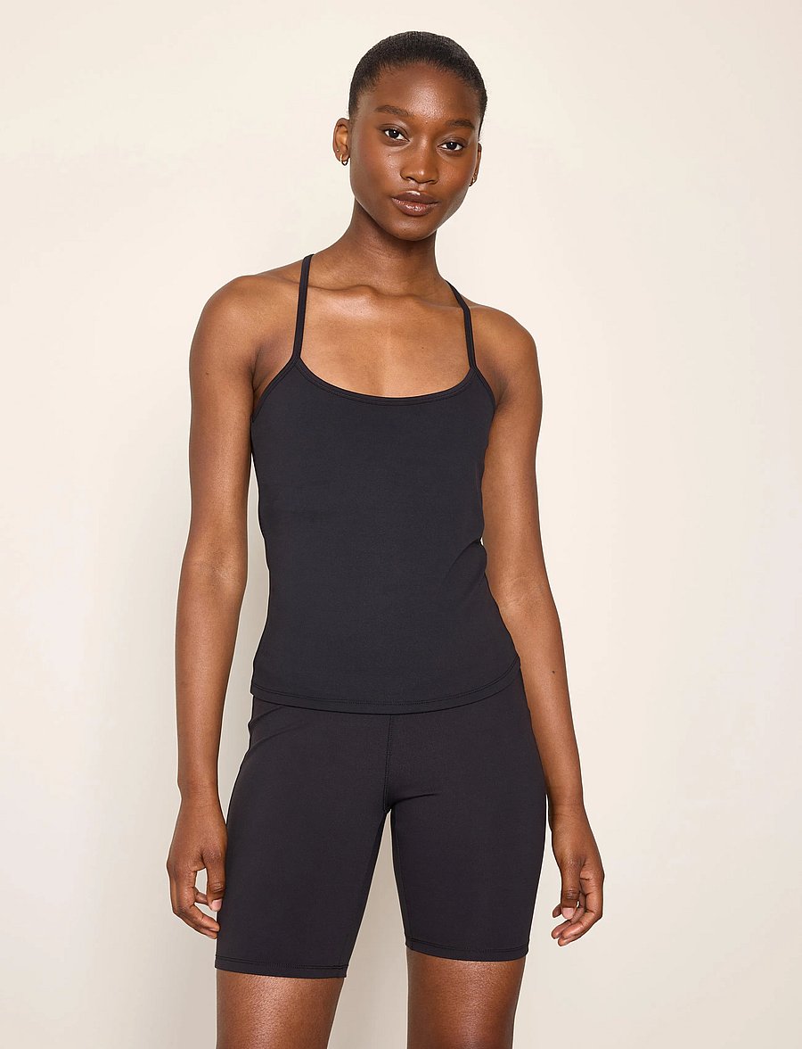 Lindex - Top Luna - crop tops - black - 0