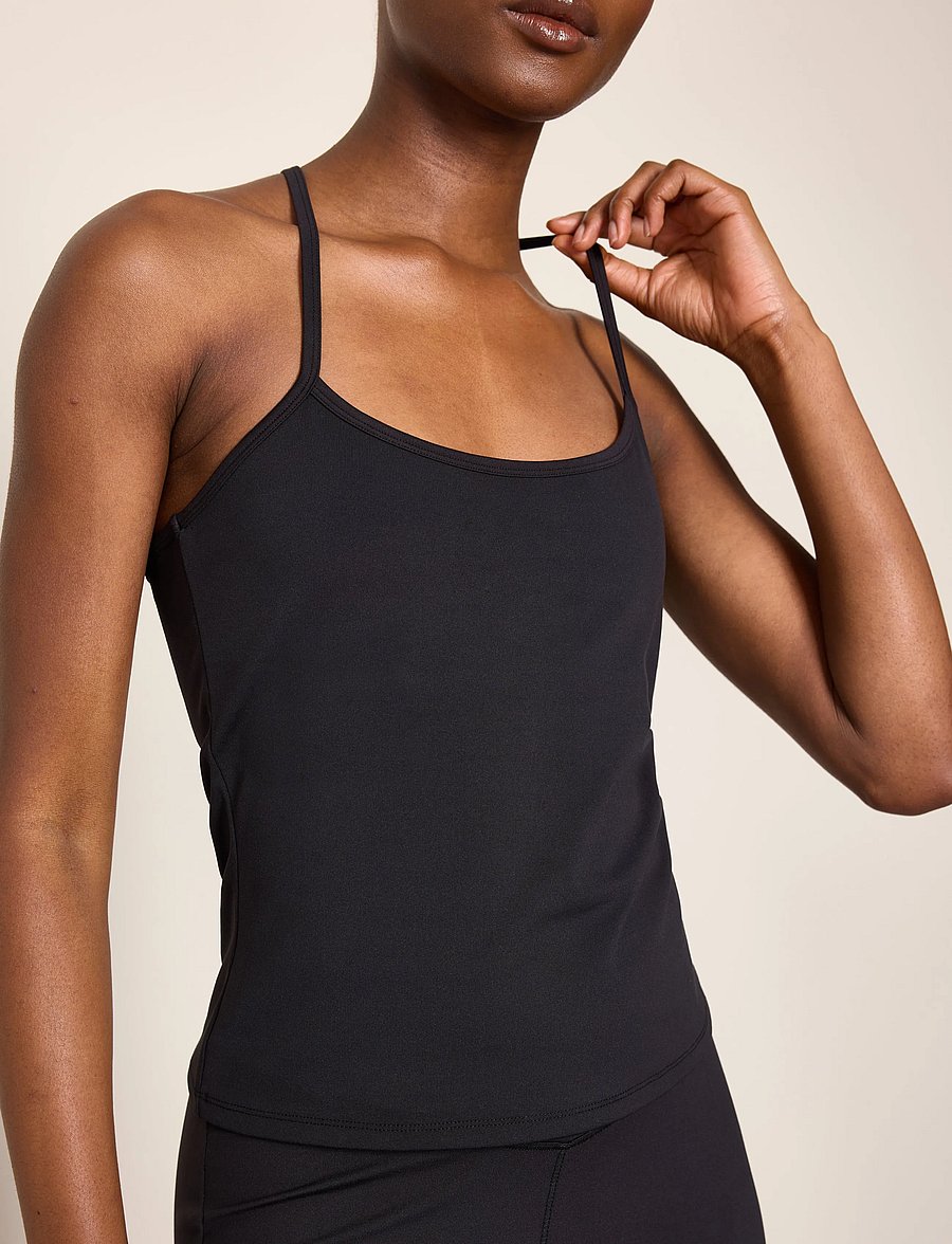 Lindex - Top Luna - crop tops - black - 4