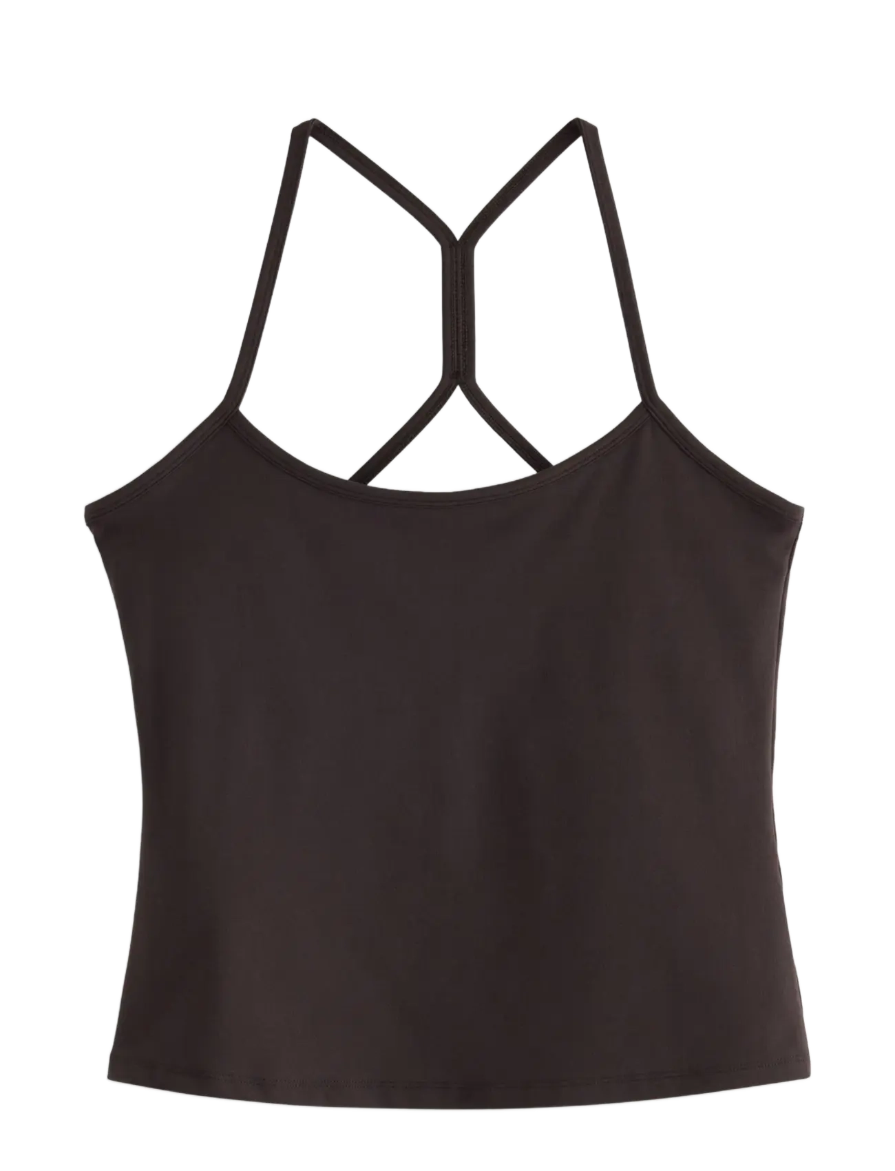 Lindex Top Luna - Topid ja varrukateta alussärgid - DARK BROWN / brown