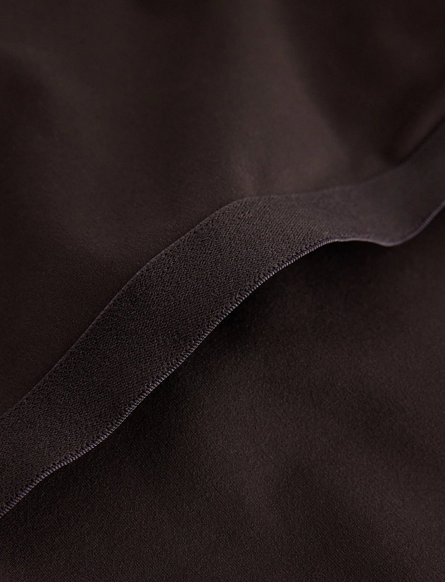 Lindex - Top Luna - crop tops - dark brown - 5