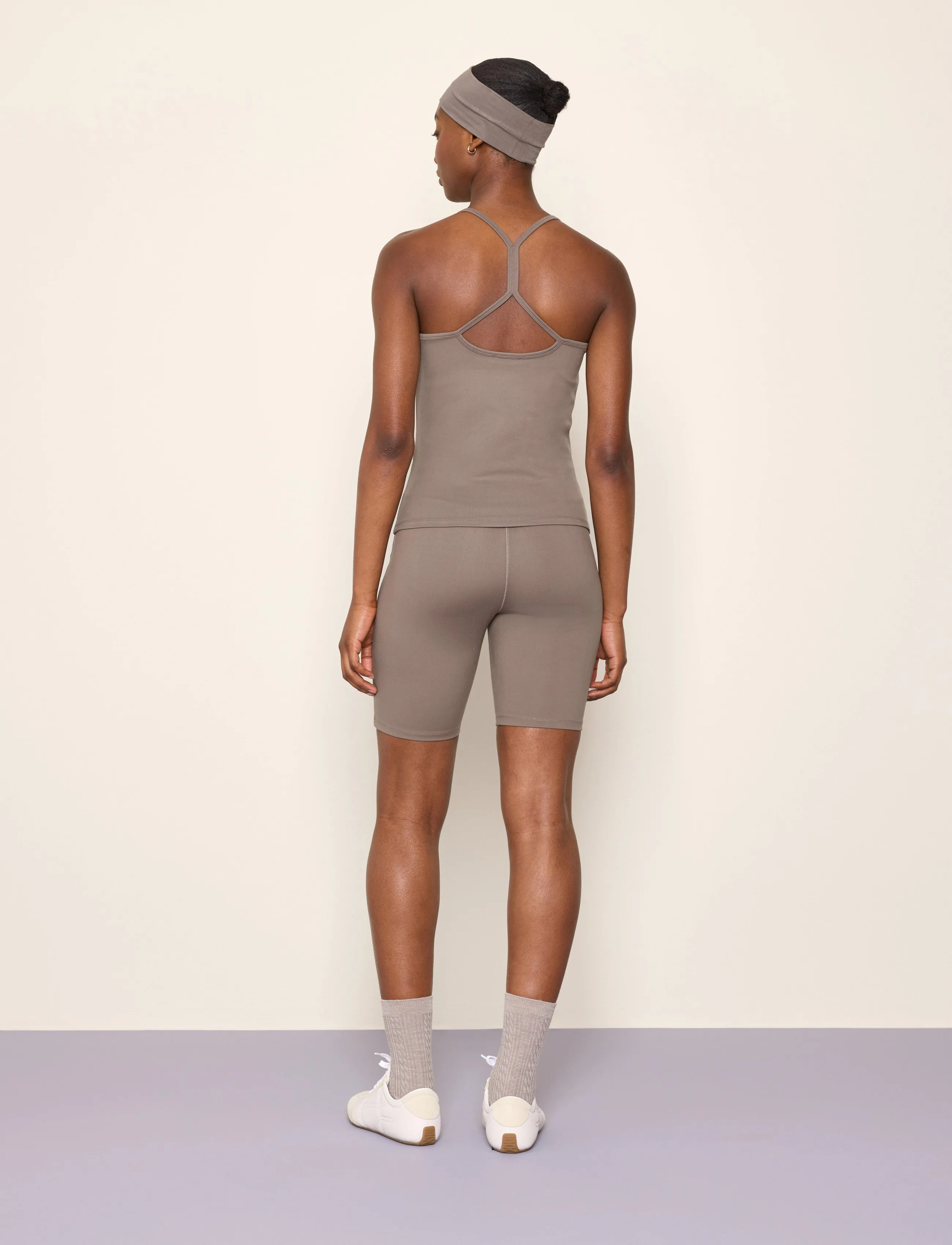 Lindex - Top Luna - crop tops - dark khaki - 3