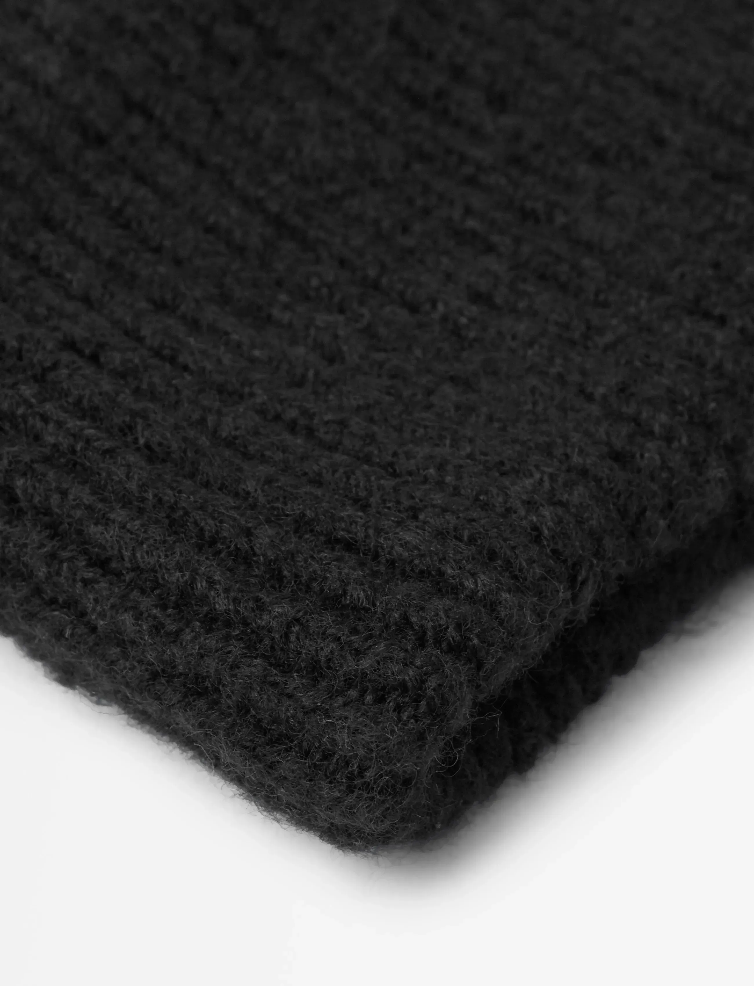 Lindex - Rib-knit headband - black - 2