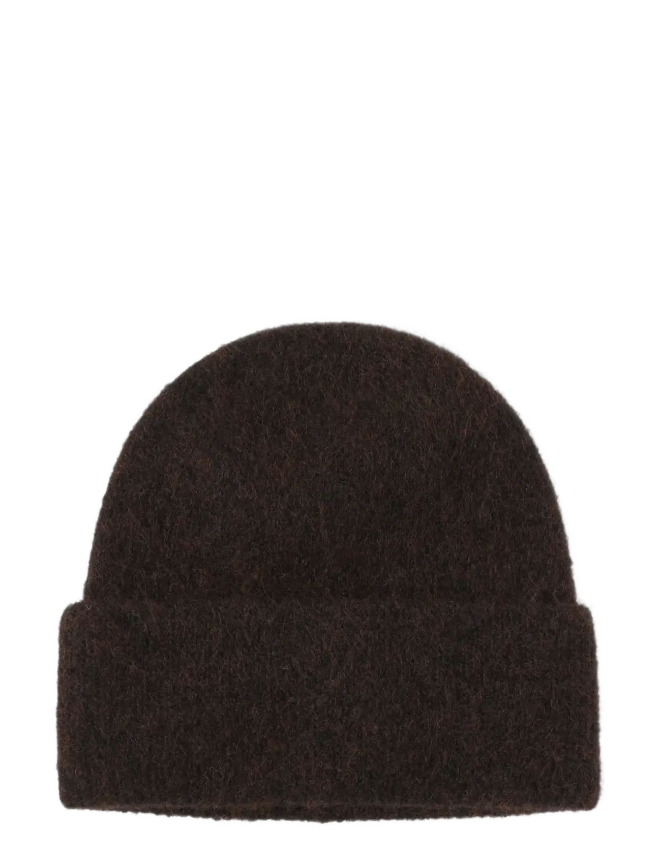 Lindex Knitted beanie - Beanies - BROWN MELANGE / brown