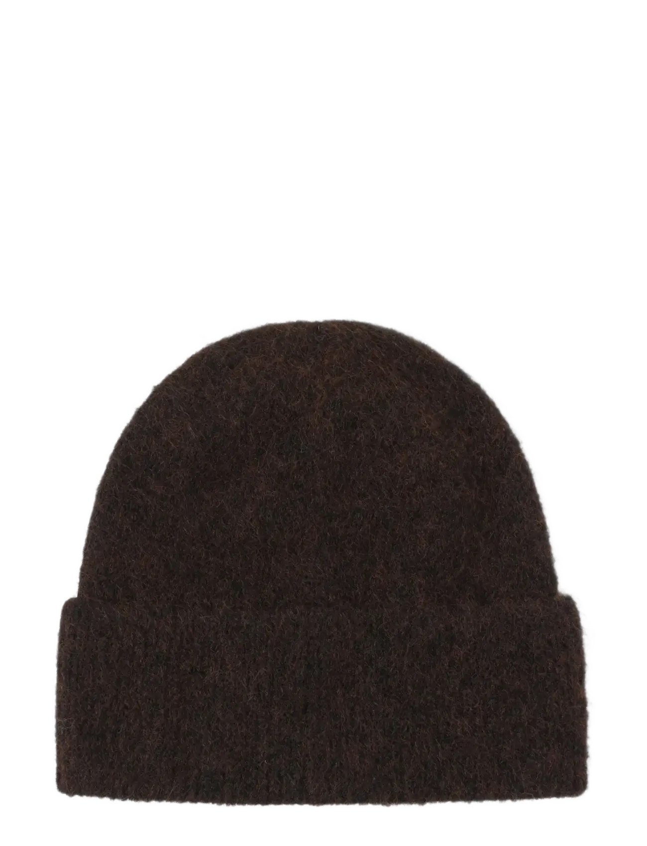 Lindex - Knitted beanie - beanies - brown melange - 1