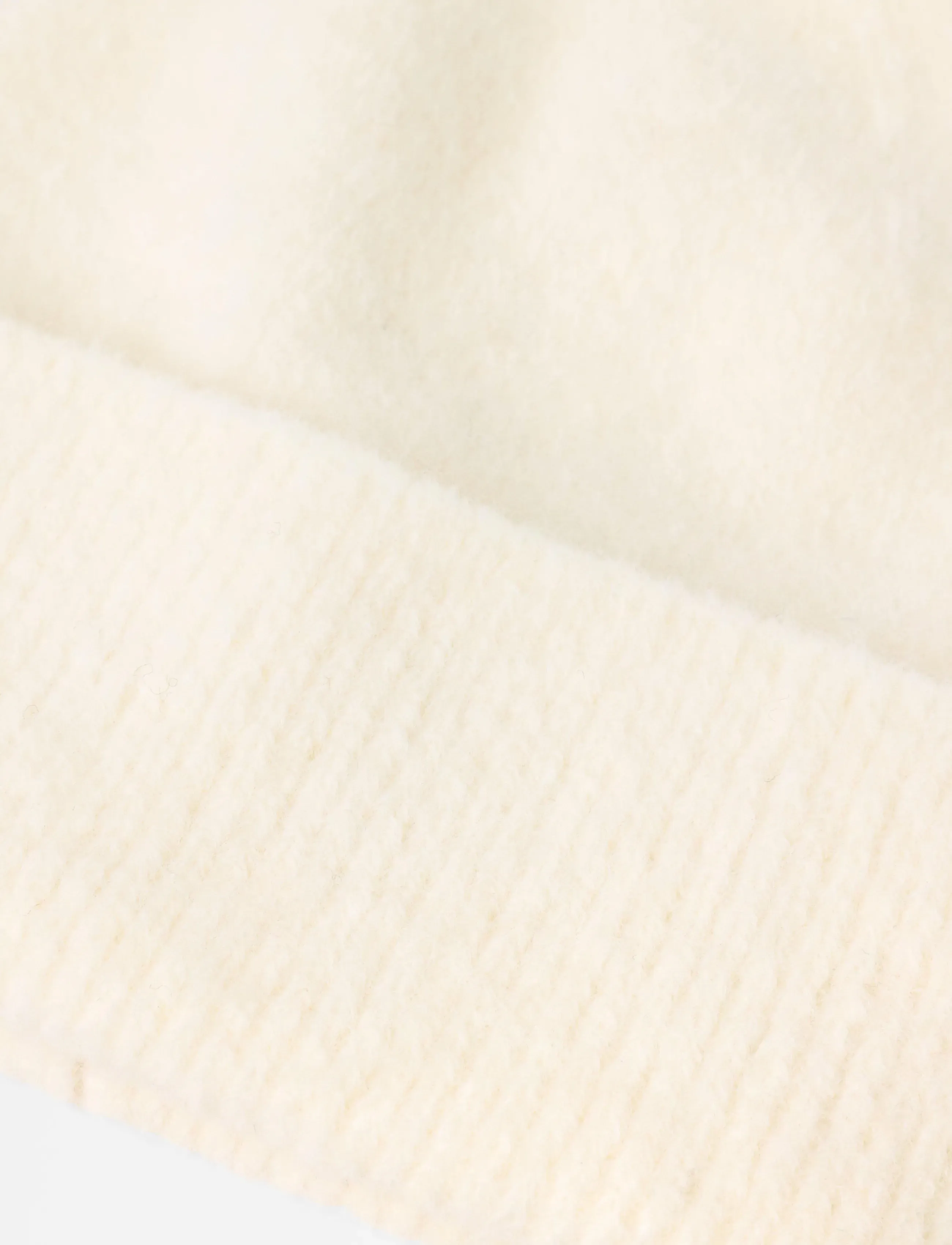 Lindex - Knitted beanie - mützen - off white - 2