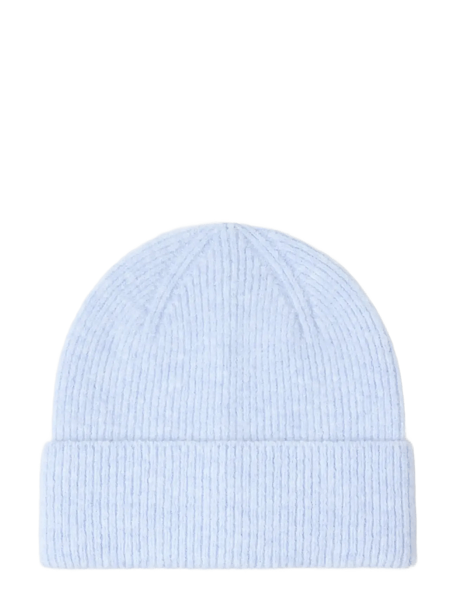 Lindex - Rib-knit beanie - mützen - light blue melange - 0