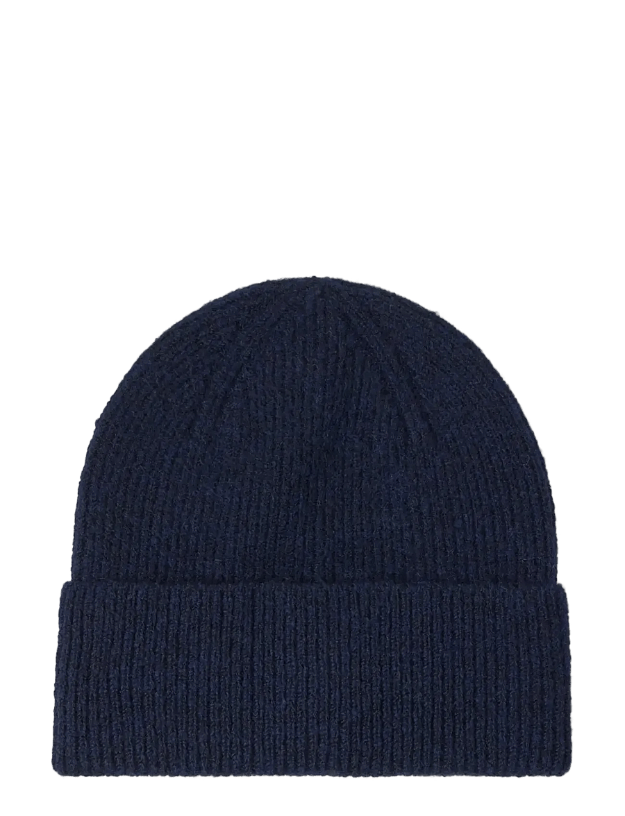 Lindex - Rib-knit beanie - mützen - navy - 0