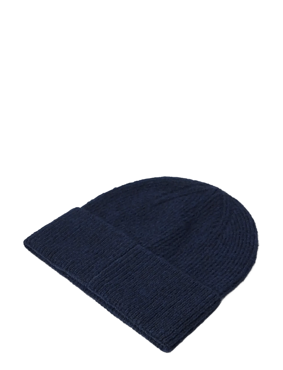 Lindex - Rib-knit beanie - mützen - navy - 1