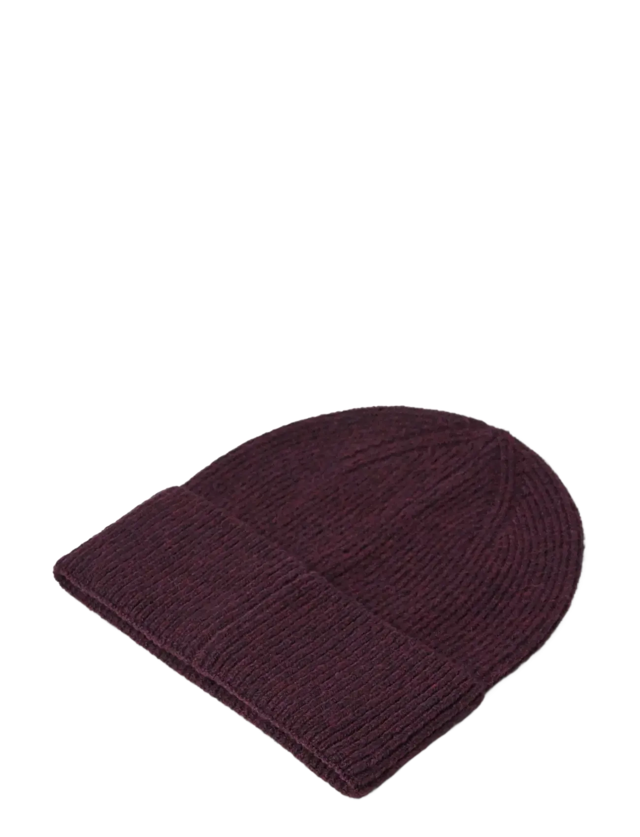 Lindex - Rib-knit beanie - red wine - 1