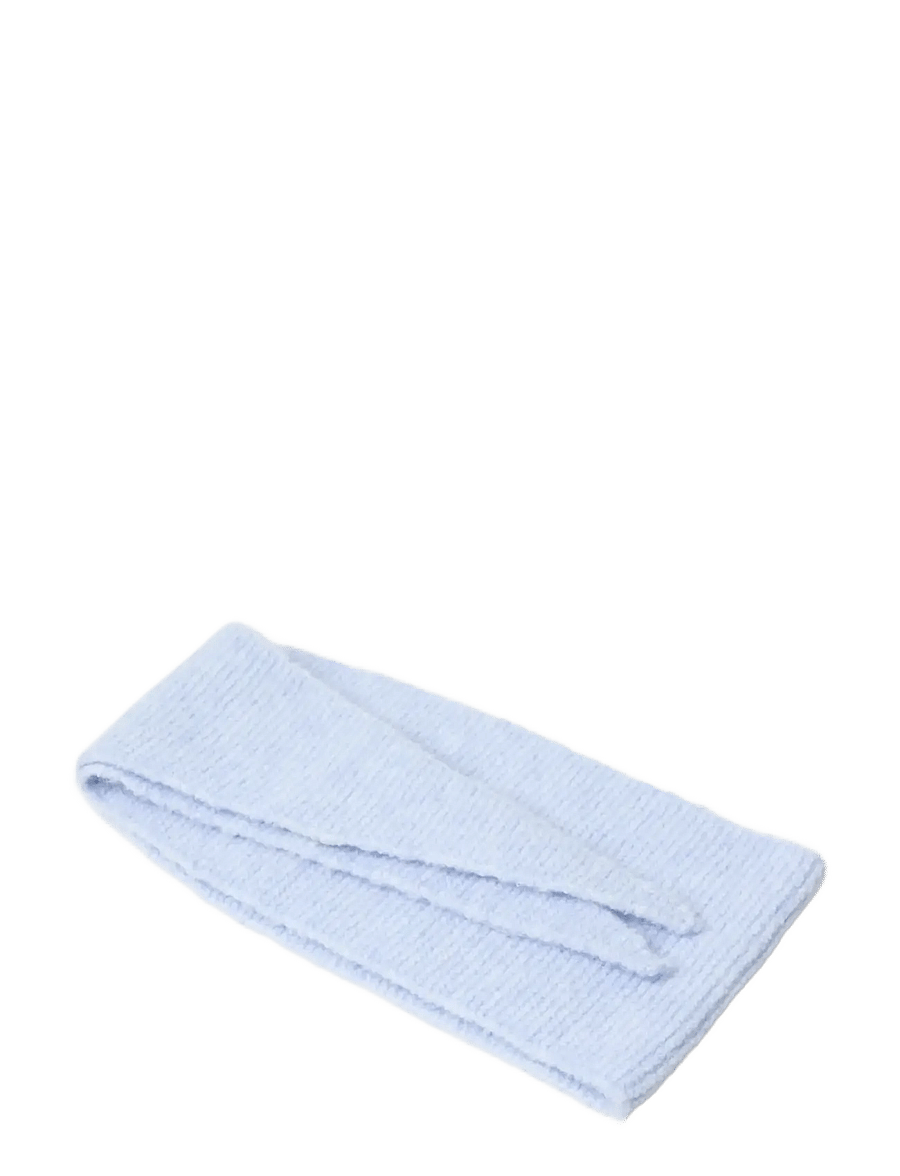 Lindex - Knitted scarf - winterschals - light blue melange - 1
