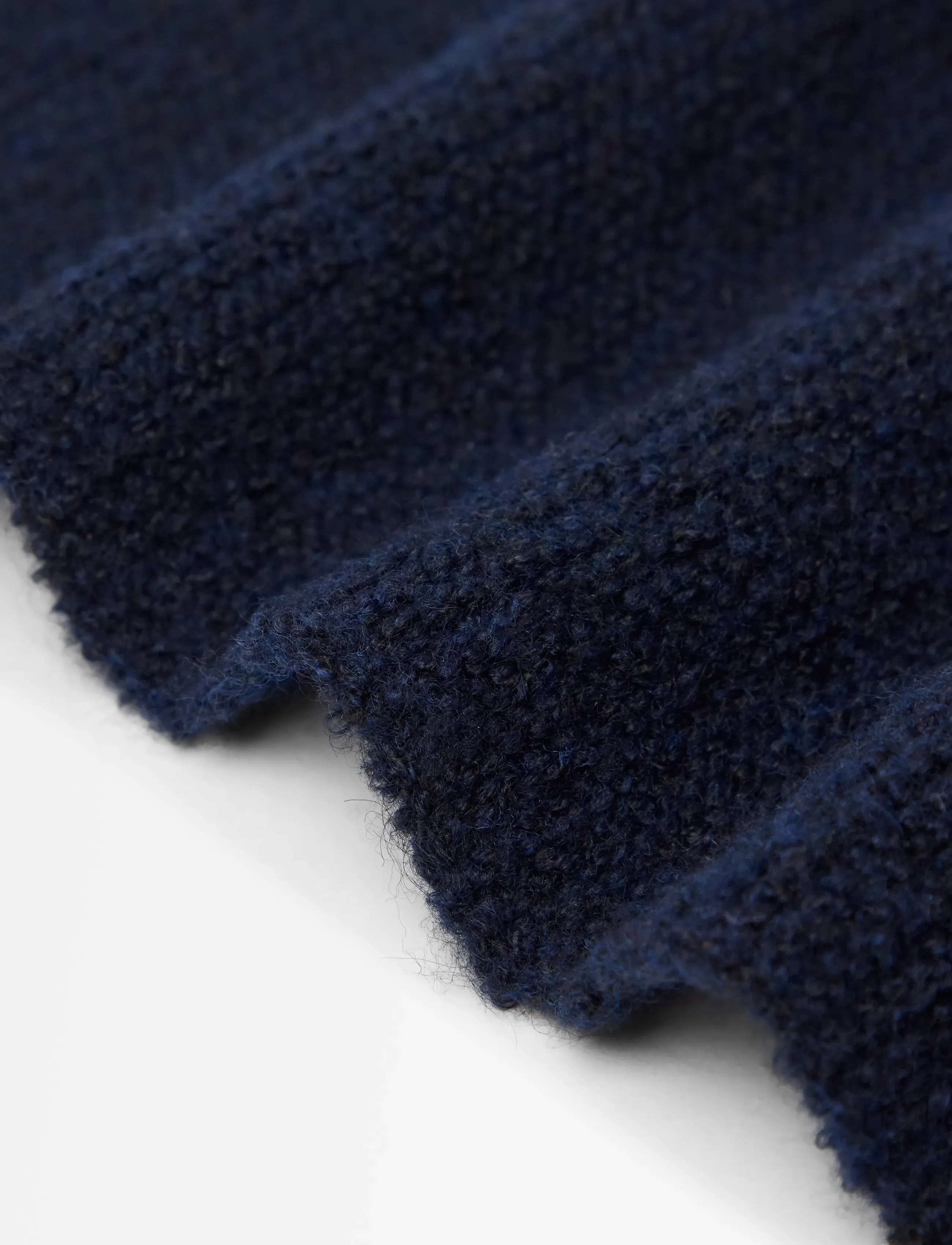 Lindex - Knitted scarf - navy - 2