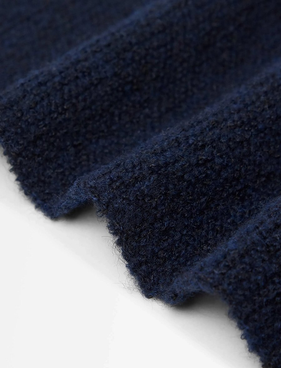 Lindex - Knitted scarf - winterschals - navy - 2