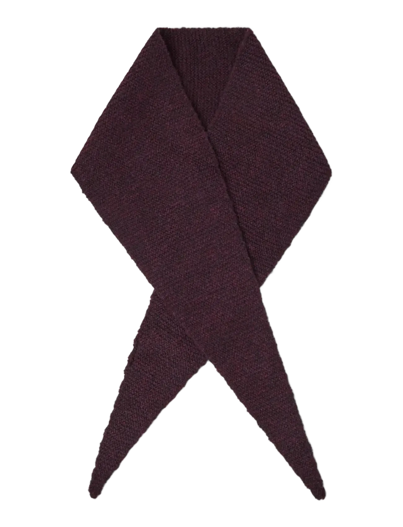 Lindex Knitted scarf - Lindex - RED WINE / burgundy
