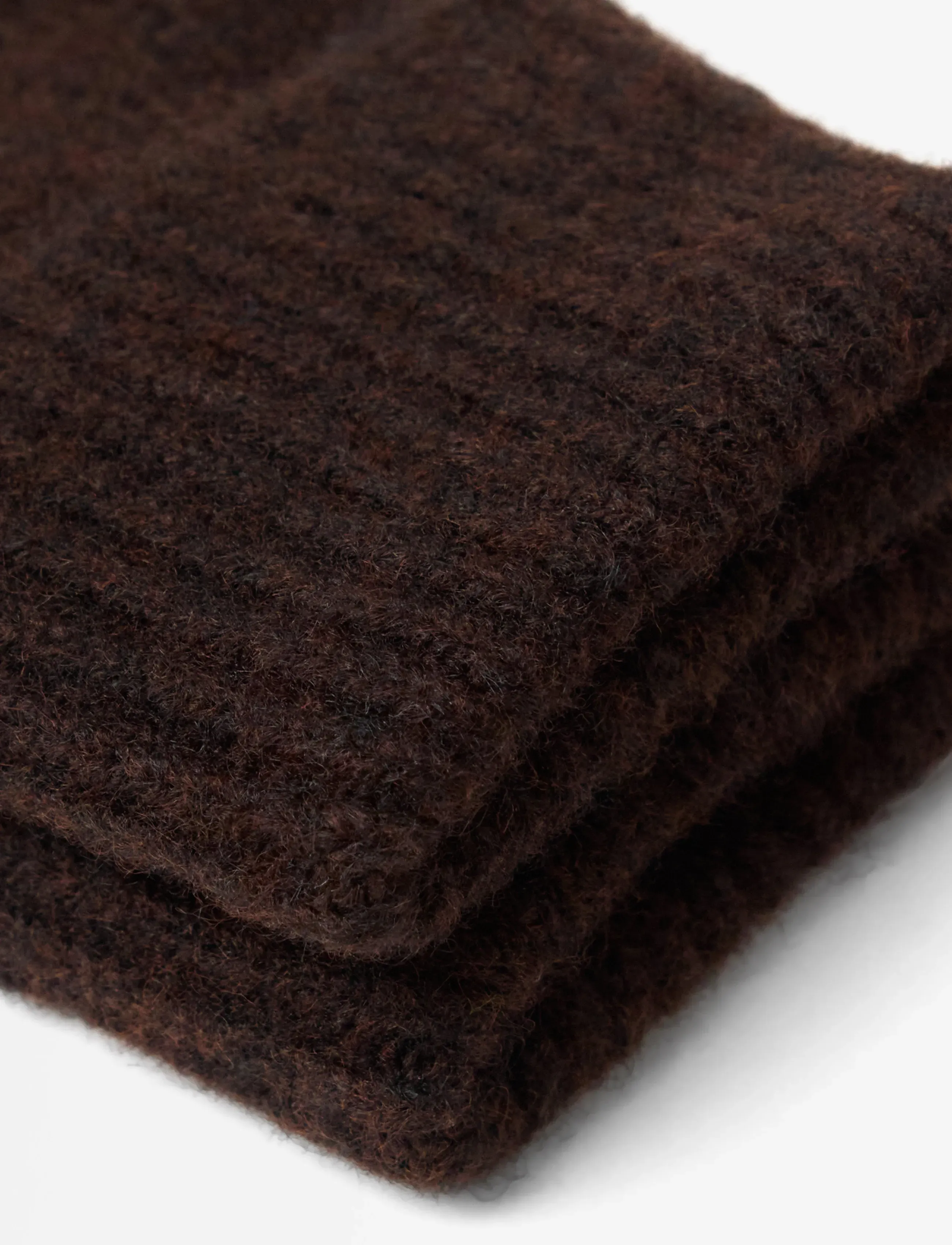 Lindex - Fine-knit gloves - fingervantar - brown melange - 2