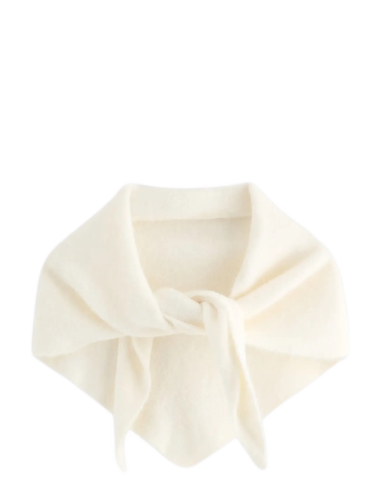 Lindex Triangle scarf - Accessories - OFF WHITE / cream