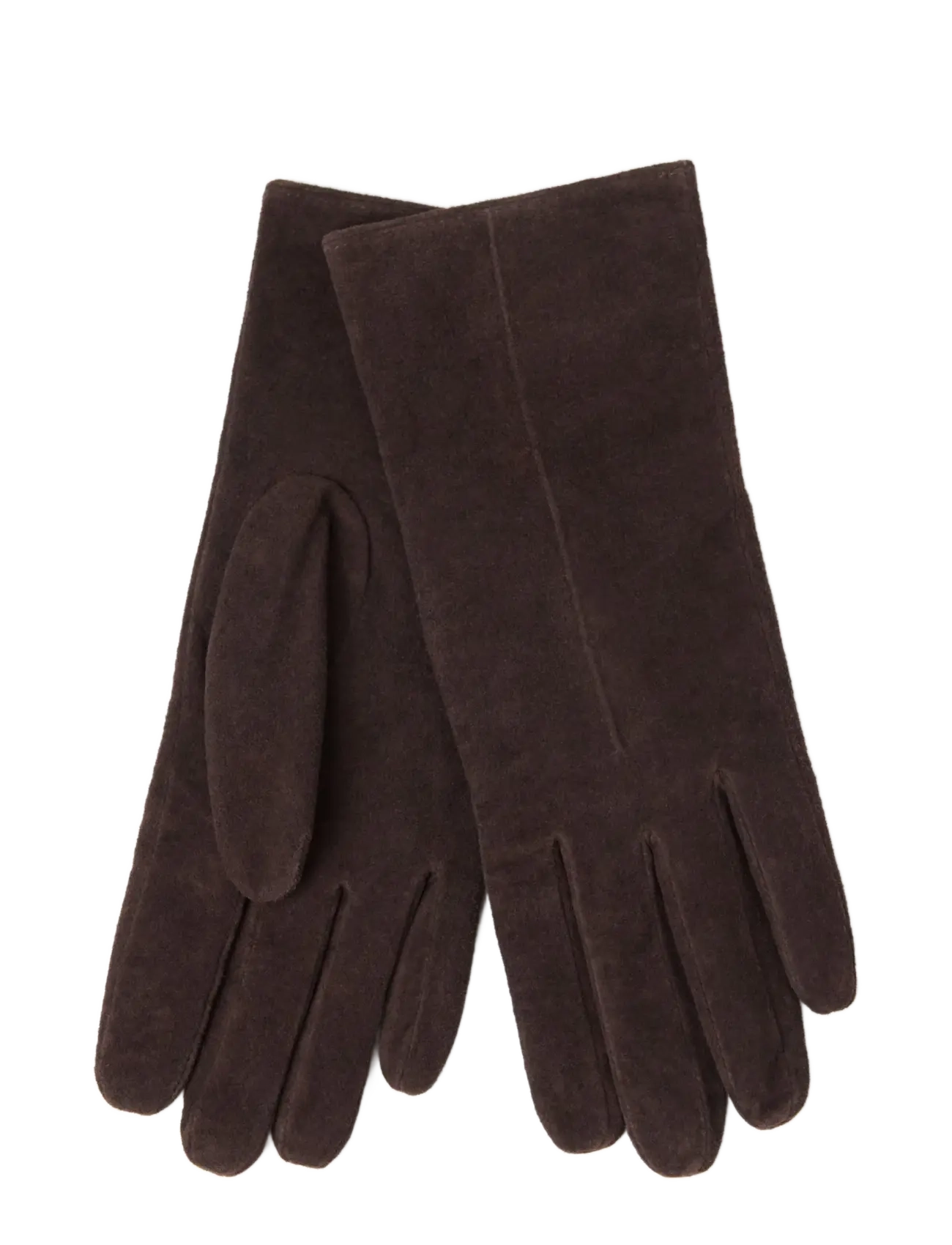 Lindex Suede gloves - Lindex - DARK DUSTY BROWN / brown