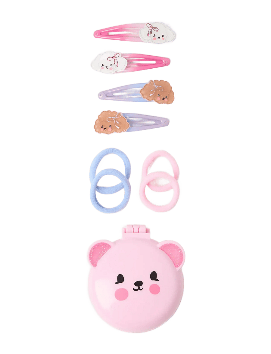 Lindex - Hair set - juukseklambrid - light pink - 0
