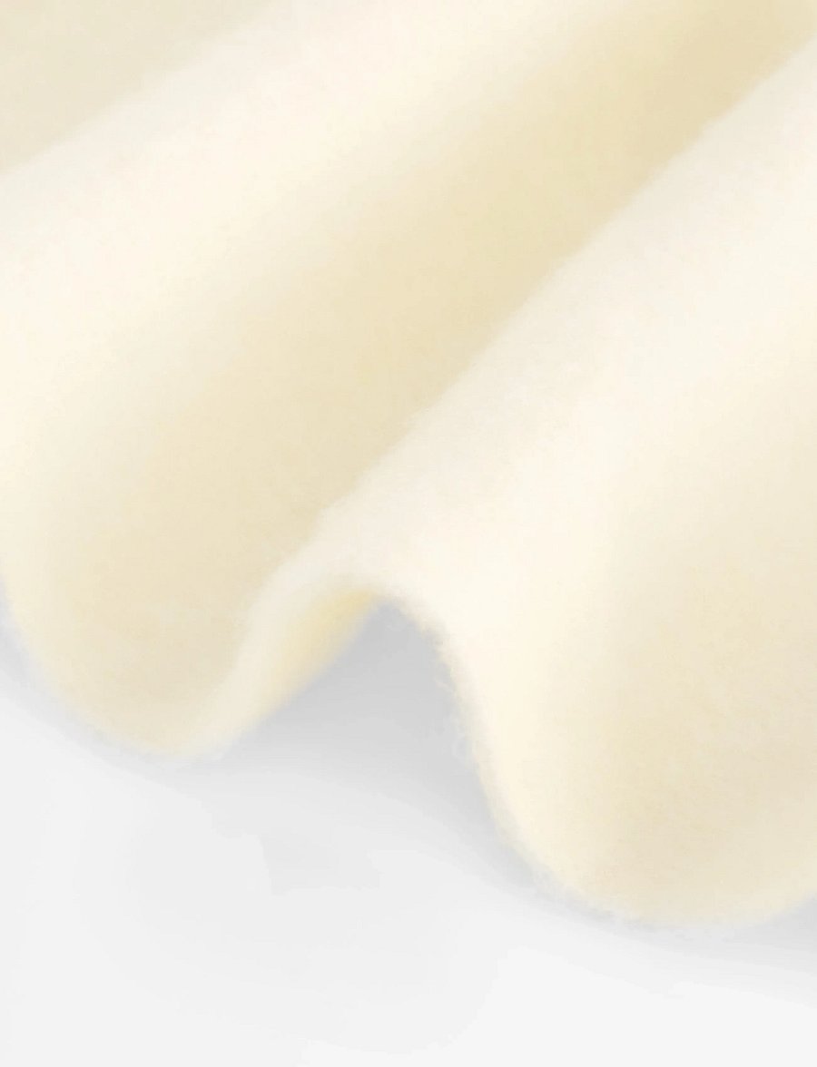 Lindex - Scarf with fringes - talvesallid - off white - 2