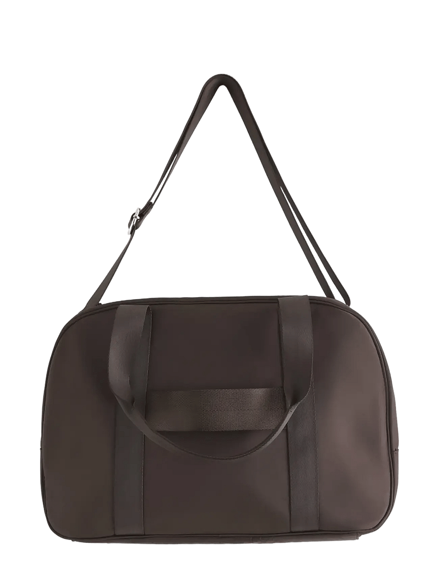 Lindex - Weekend bag - fashion trends - dark brown - 0