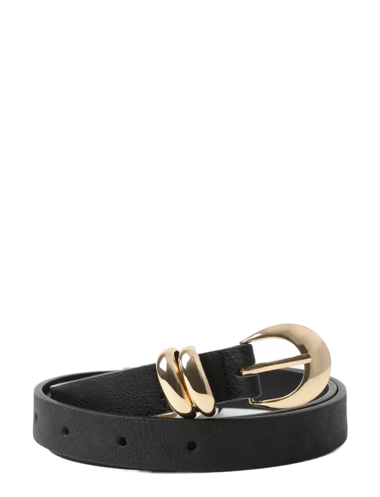 Lindex Belt in imitation leather - Accessoires - BLACK / black