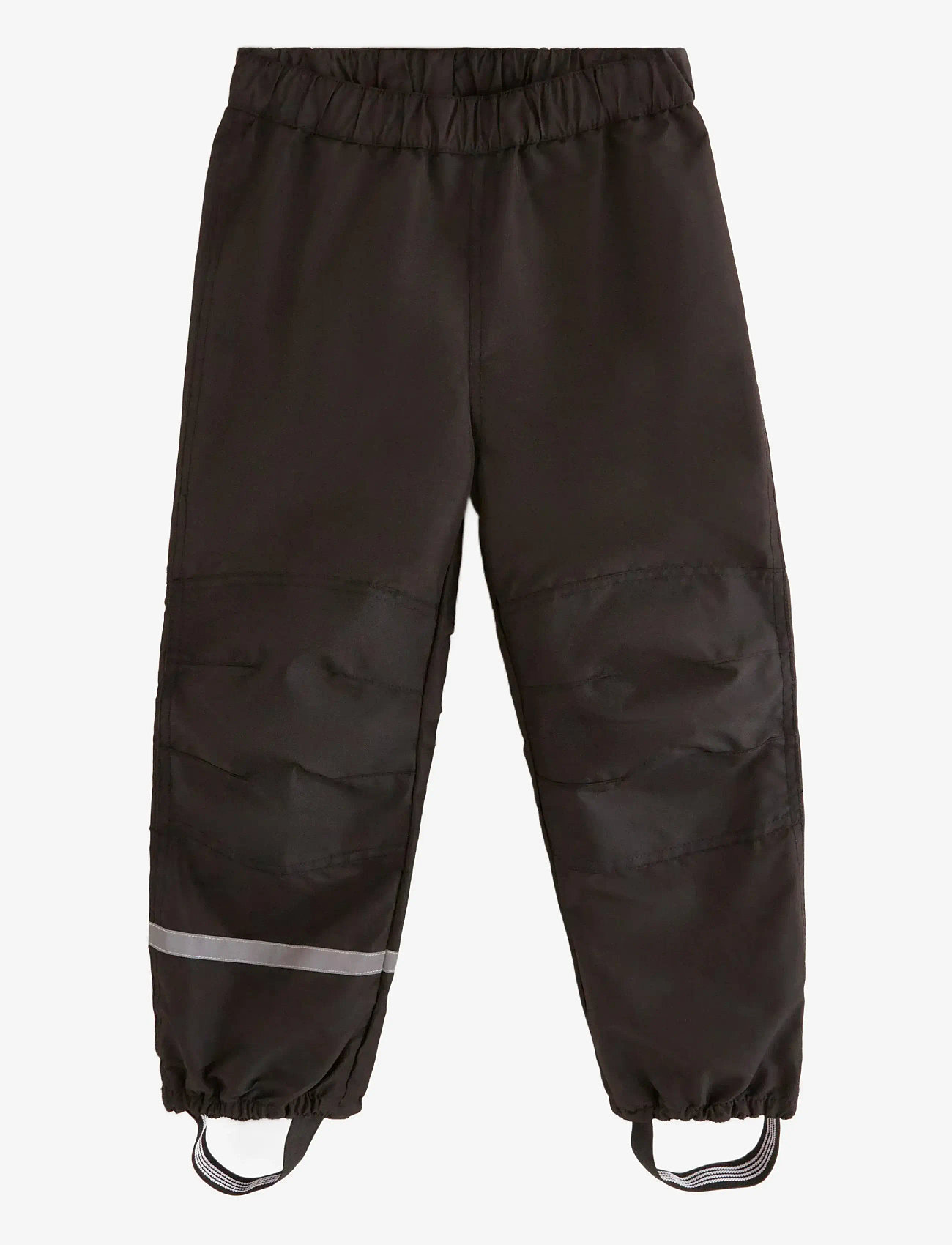 Lindex - SM Taslon trousers - regnbyxor - black - 1