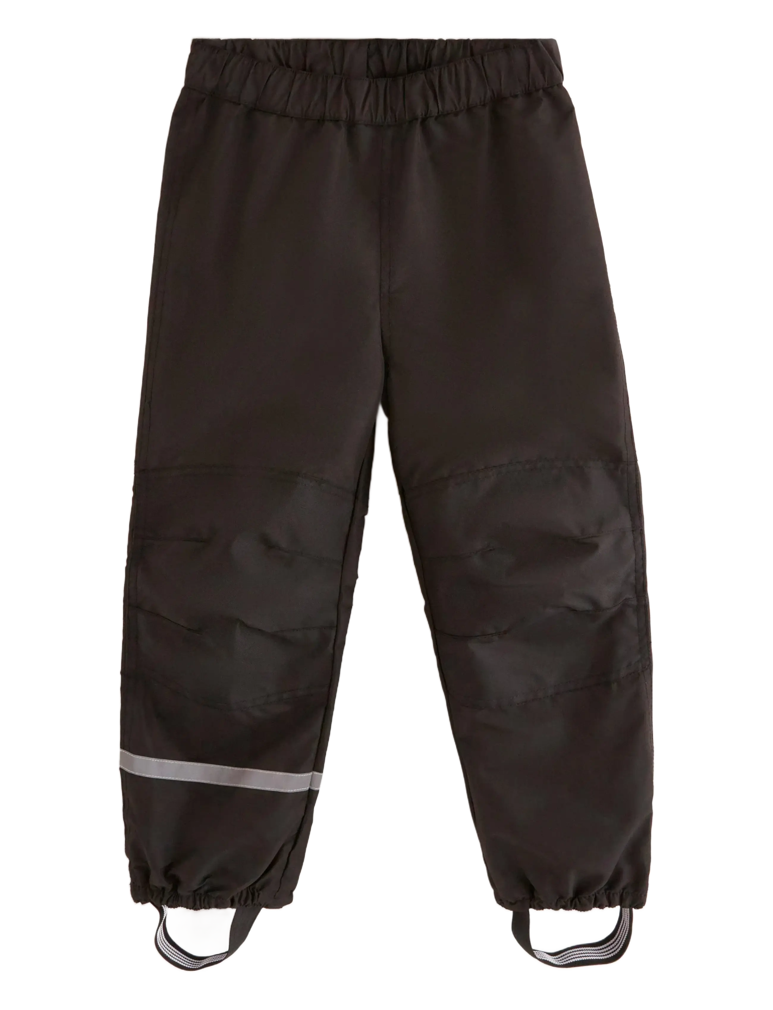 Lindex - Shell trousers - regnbukser - black - 1