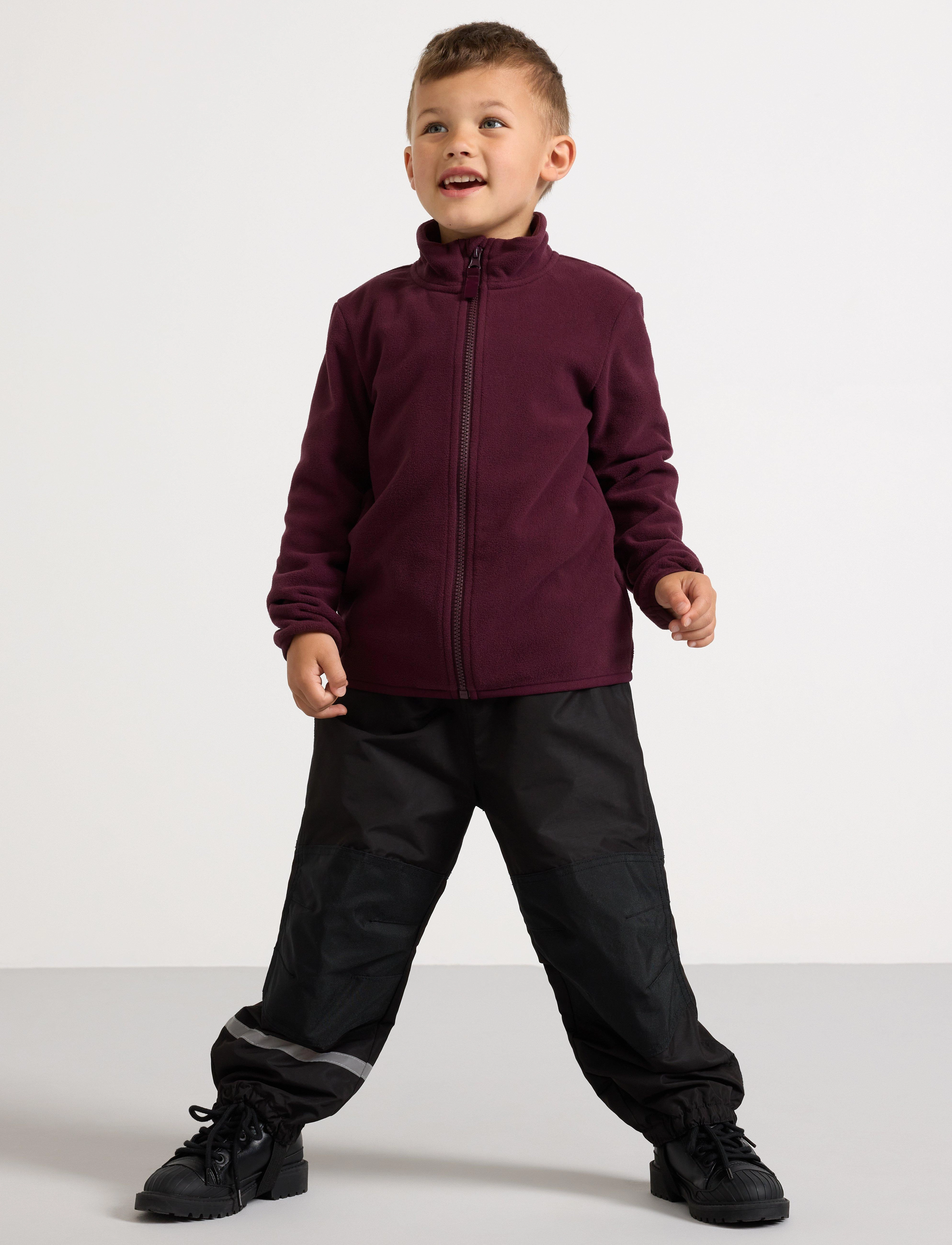 Lindex Shell Trousers, 110, Black, Regntøj > Underdele, Børn