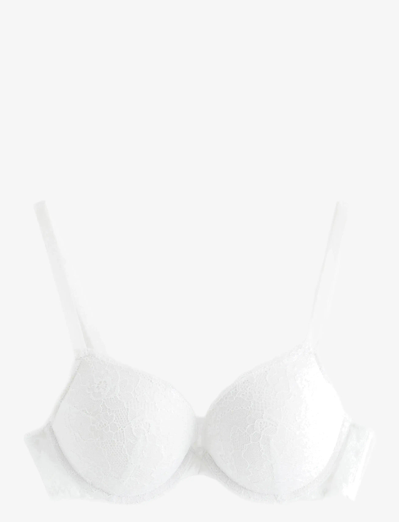 Lindex - Bra Linnea in lace - white - push-up bh:ar - white - 1