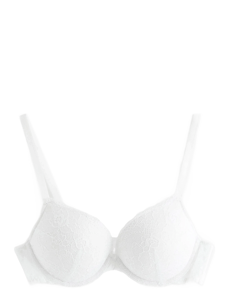 Lindex - Bra Linnea in lace - white - biustonosze push-up - white - 1