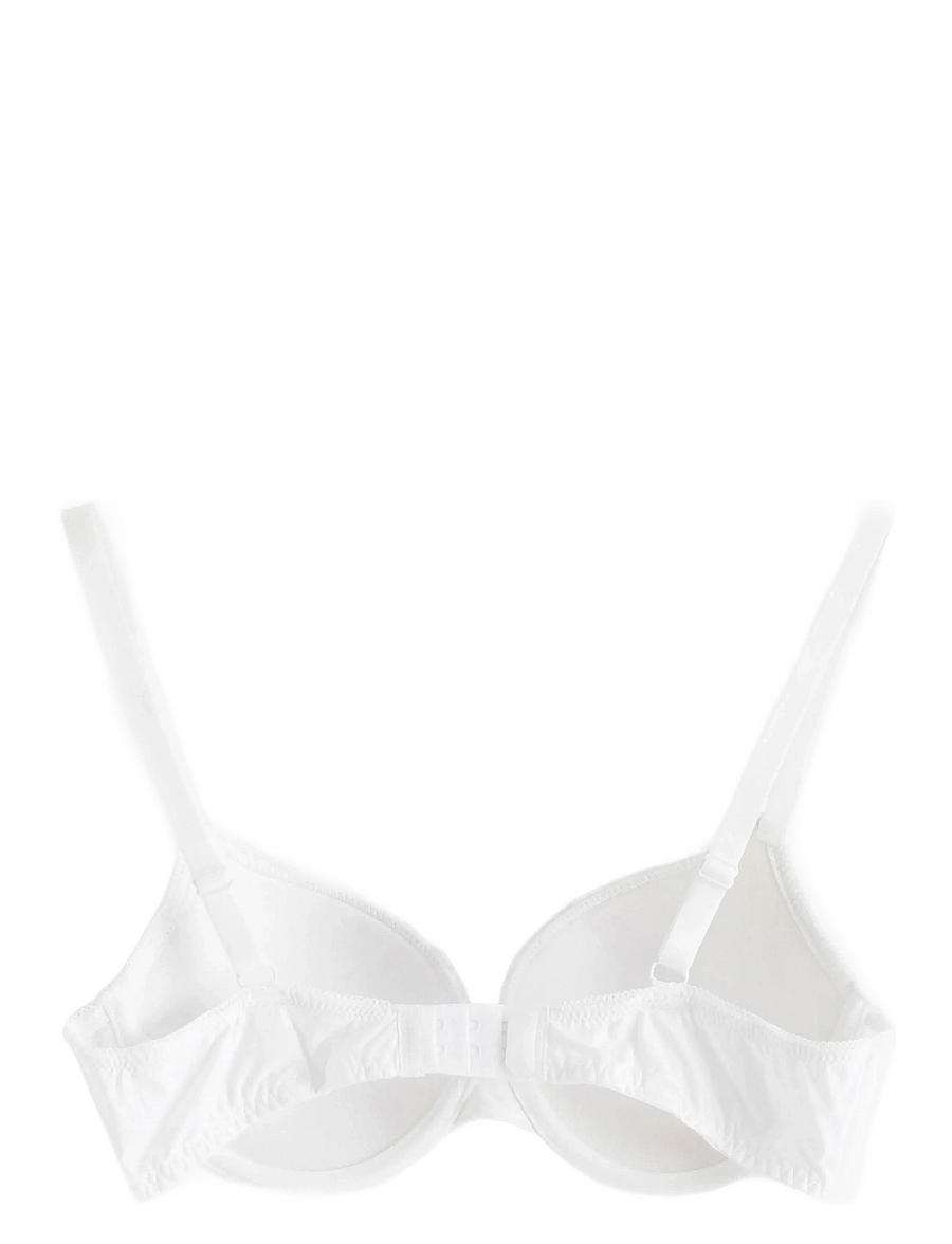 Lindex - Bra Linnea in lace - white - push-up bh:ar - white - 2
