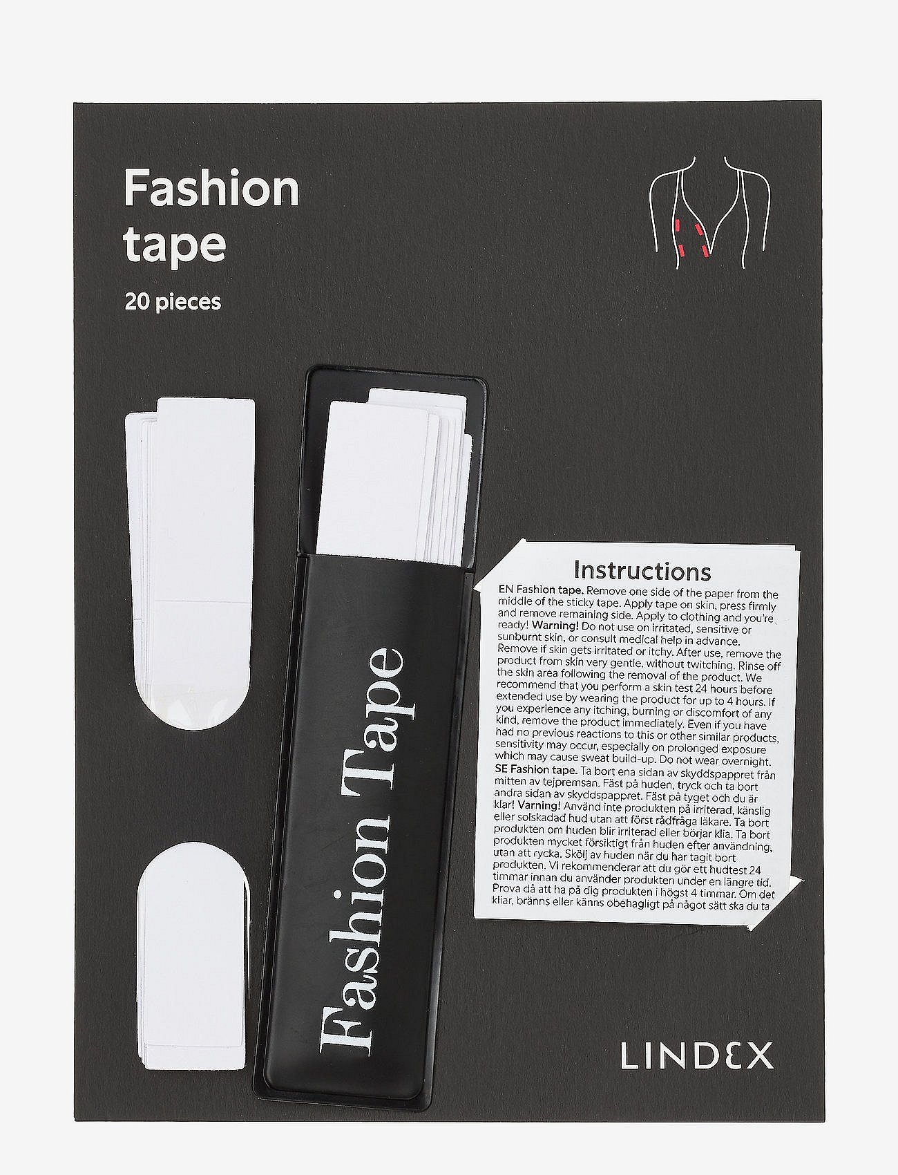 Magic tape in strips